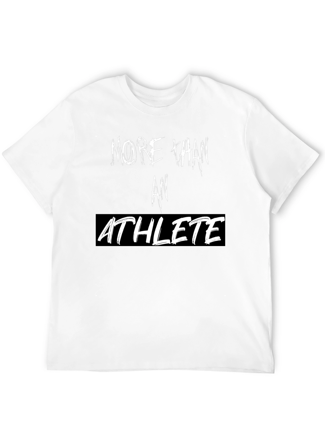 Black More Than An Athlete Black T-Shirt view 12