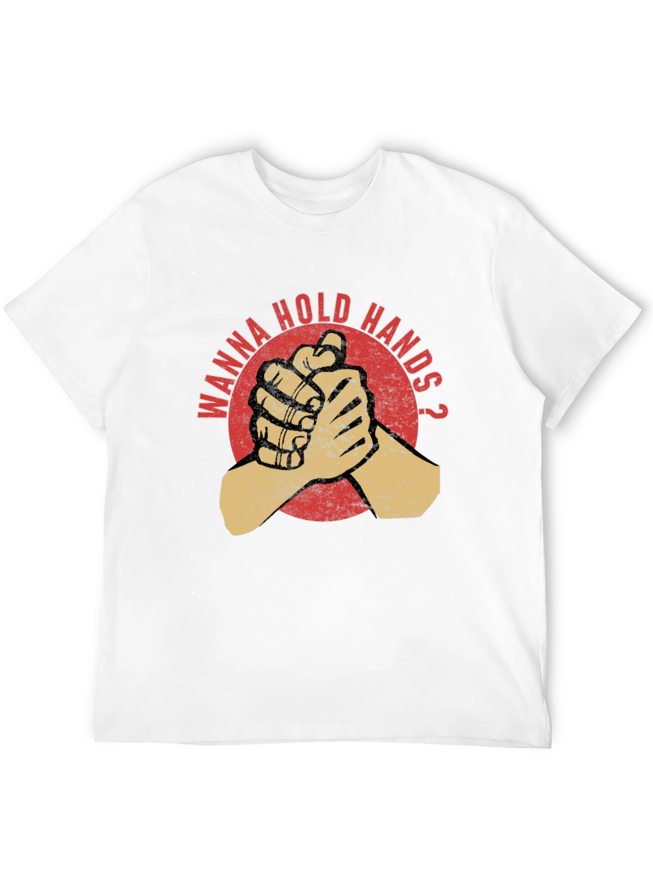 Wanna Hold Hands Graphic T-Shirt - 12