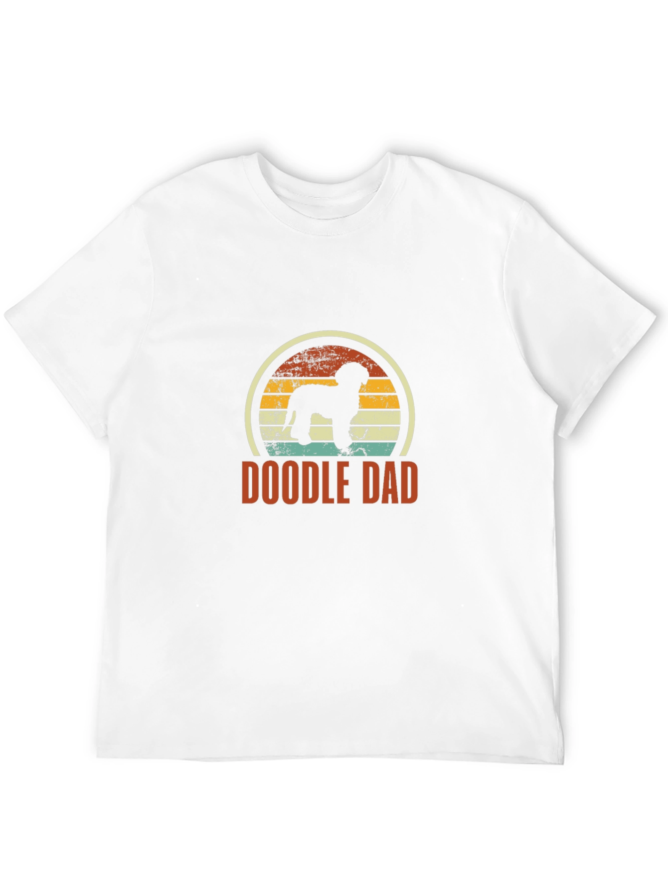 Black Doodle Dad T-Shirt - Retro Dog Lover Tee view 12