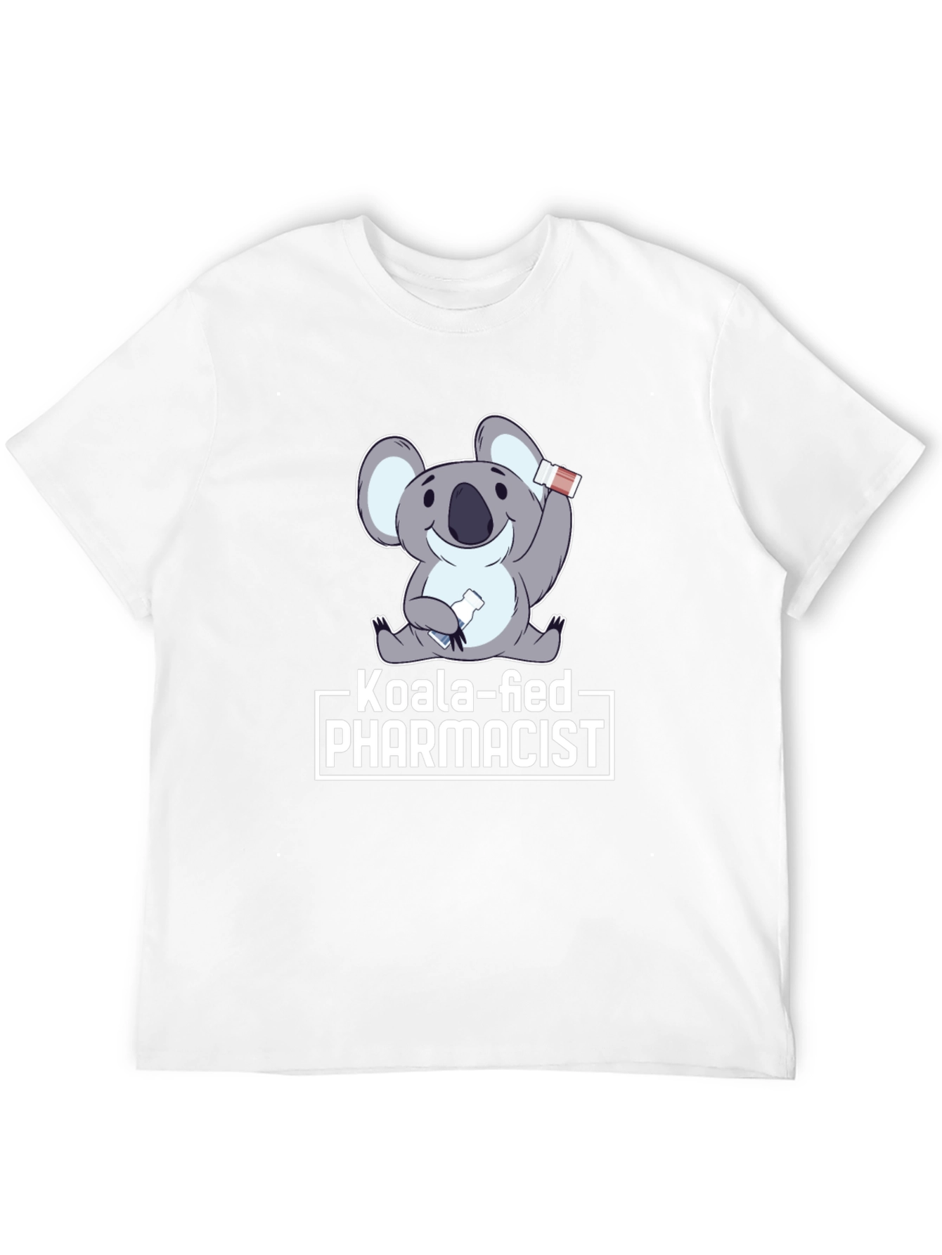 Black Koala-fied Pharmacist Graphic Tee view 12