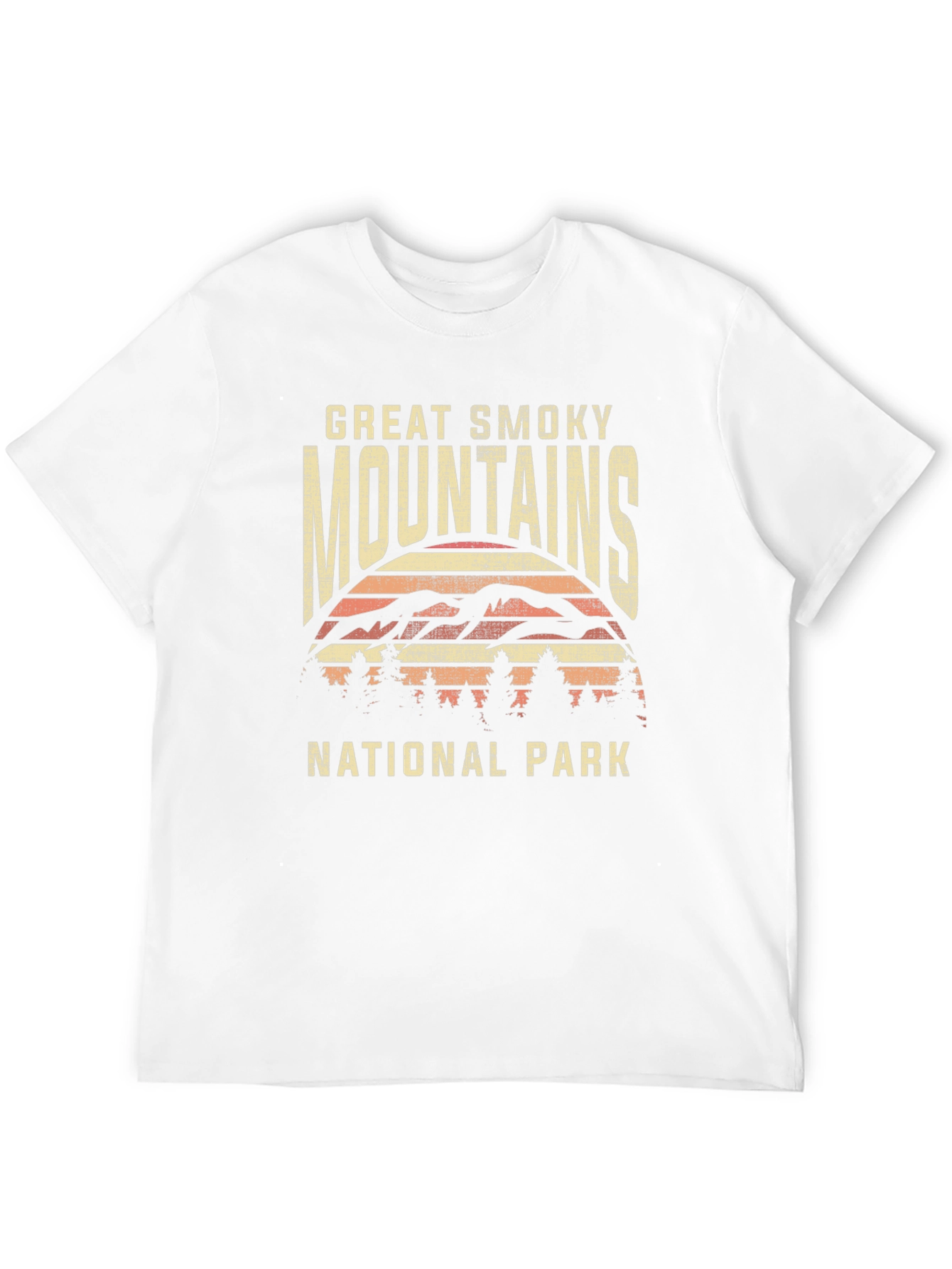 Black Great Smoky Mountains National Park T-Shirt view 12