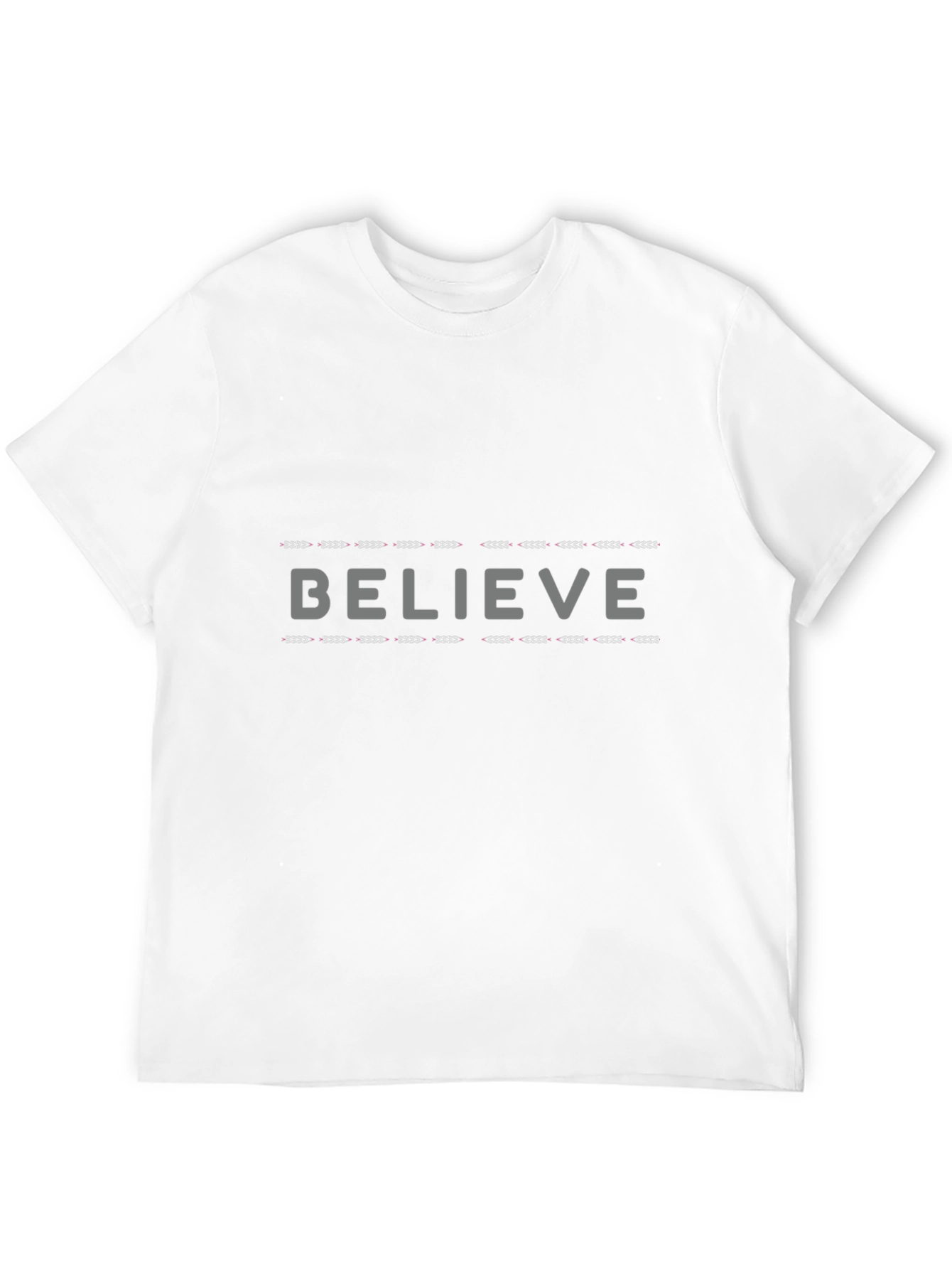Believe Graphic Tee - Stylish Casual Comfort - 12