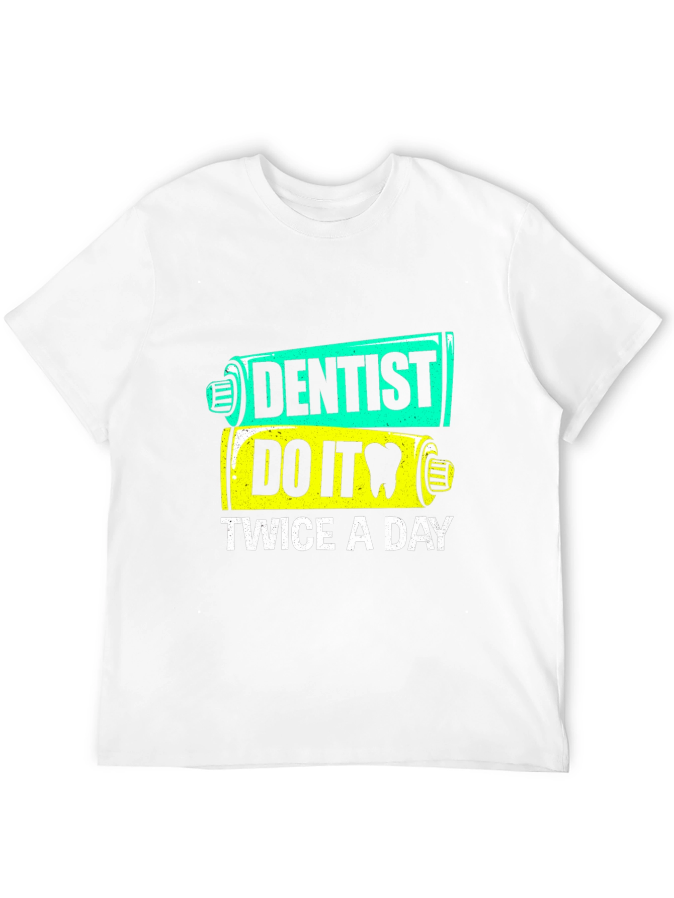 Black Dentist Do It Twice a Day T-Shirt view 12