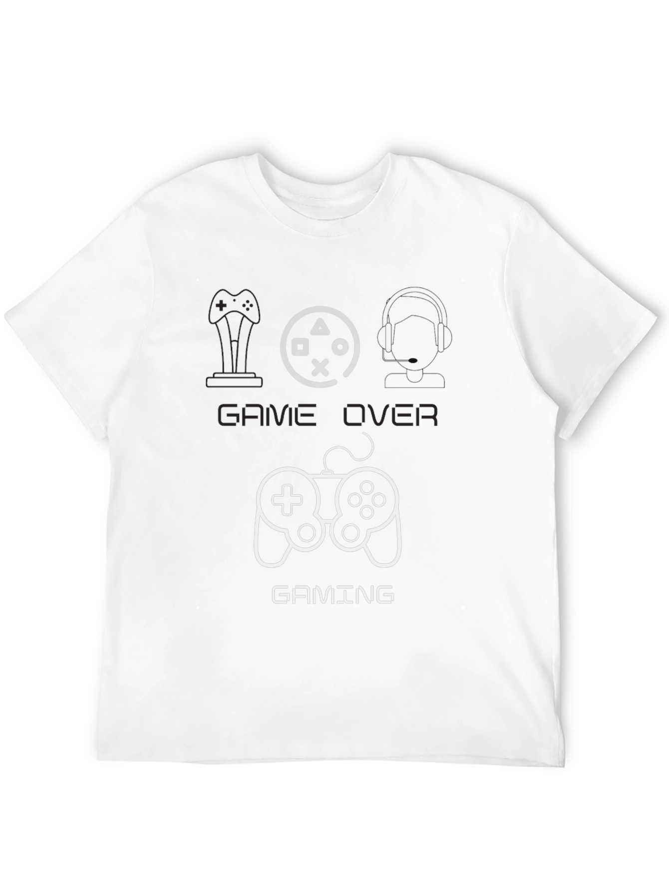 Gaming T-Shirt Game Over Graphic Tee - 12