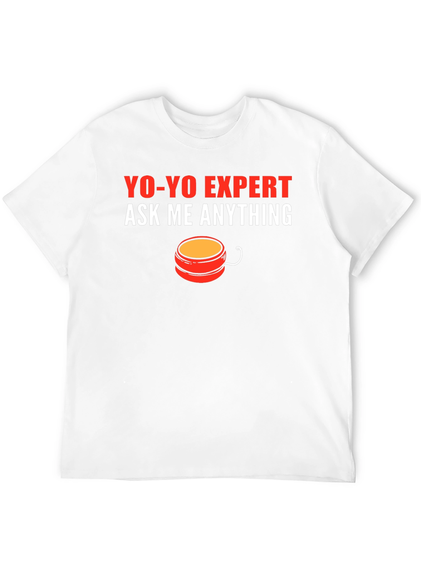 Black Yo-Yo Expert T-Shirt: Funny Ask Me Anything Design view 12
