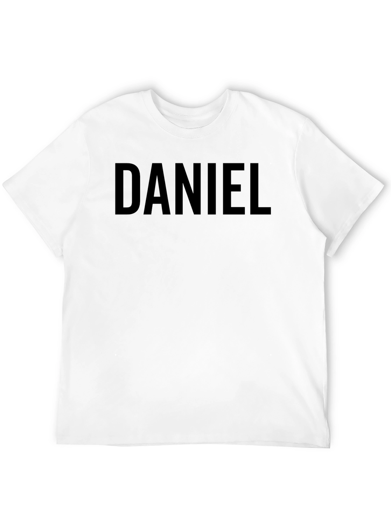 Black Daniel Graphic Tee - Black Cotton Blend view 12