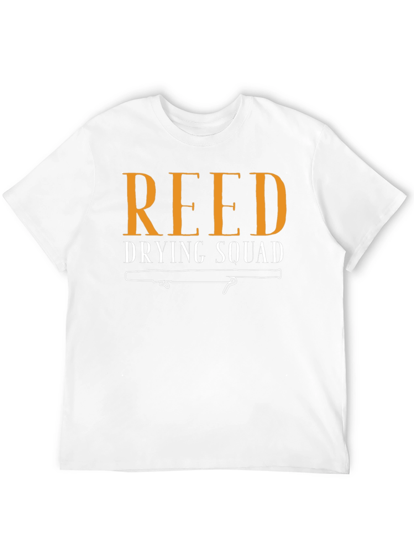 Black Reed Drying Squad T-Shirt - Musician Humor view 12