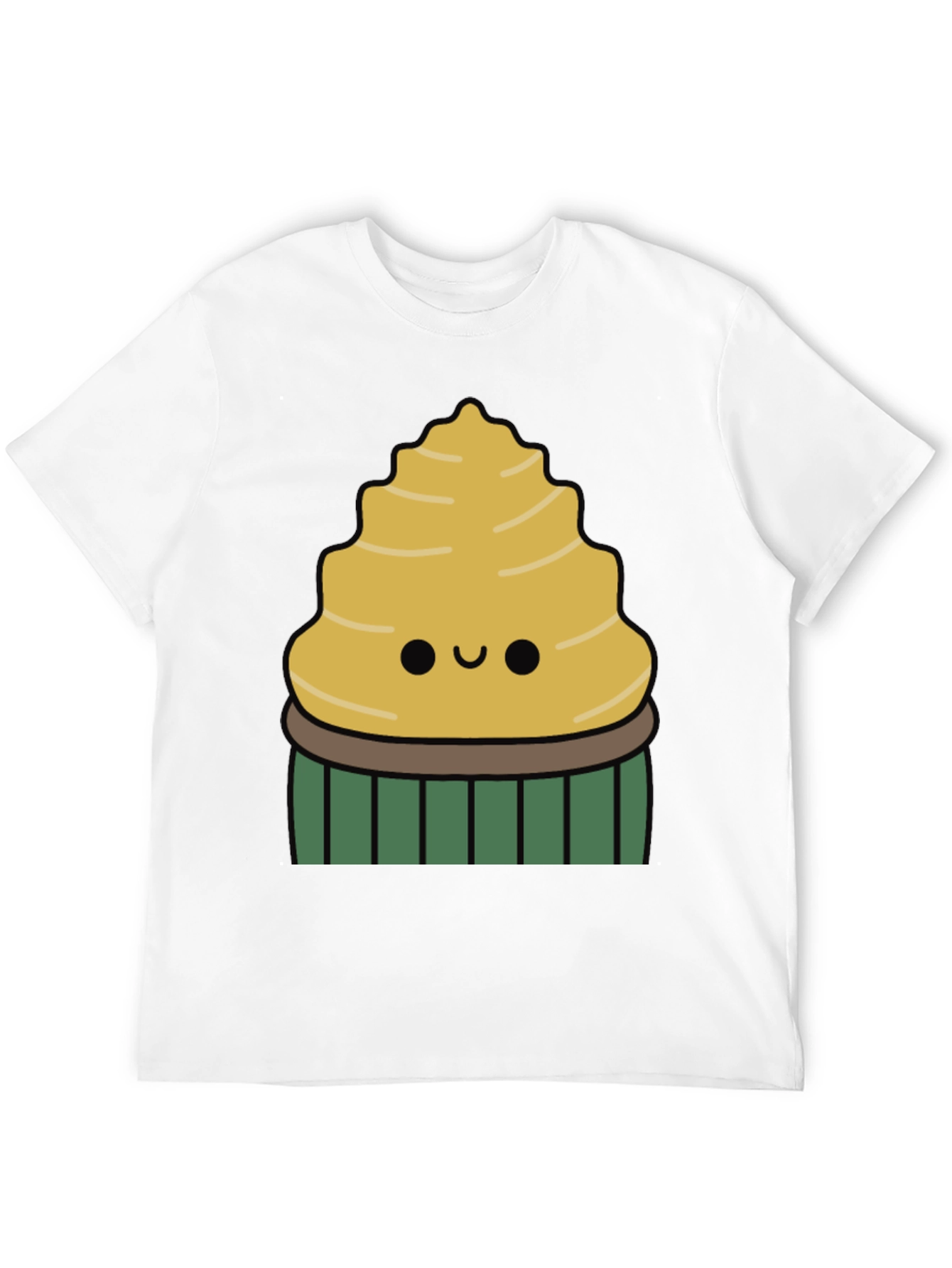 Black Cute Cupcake Graphic Tee view 12