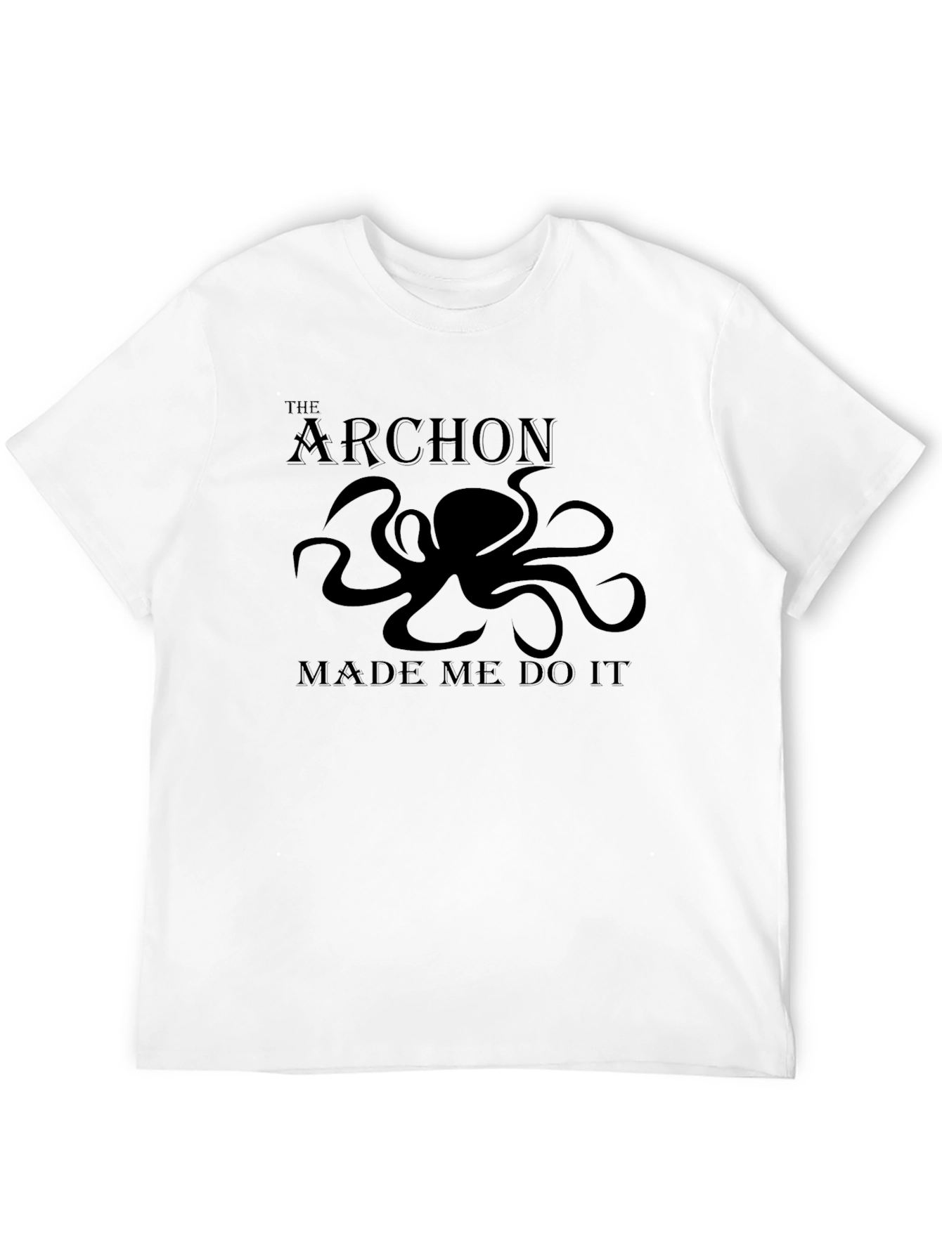 Black The Archon Made Me Do It Graphic Tee view 12