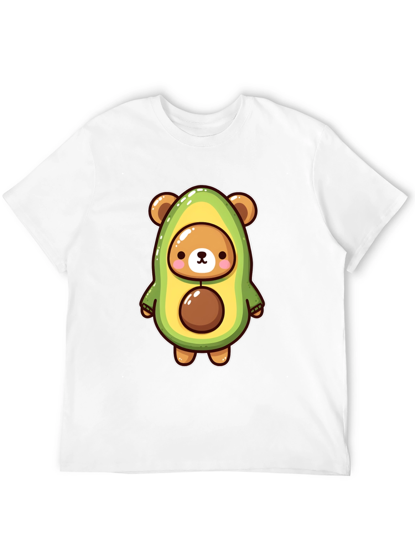Black Avocado Bear Graphic Tee - Fun & Unique Design view 12