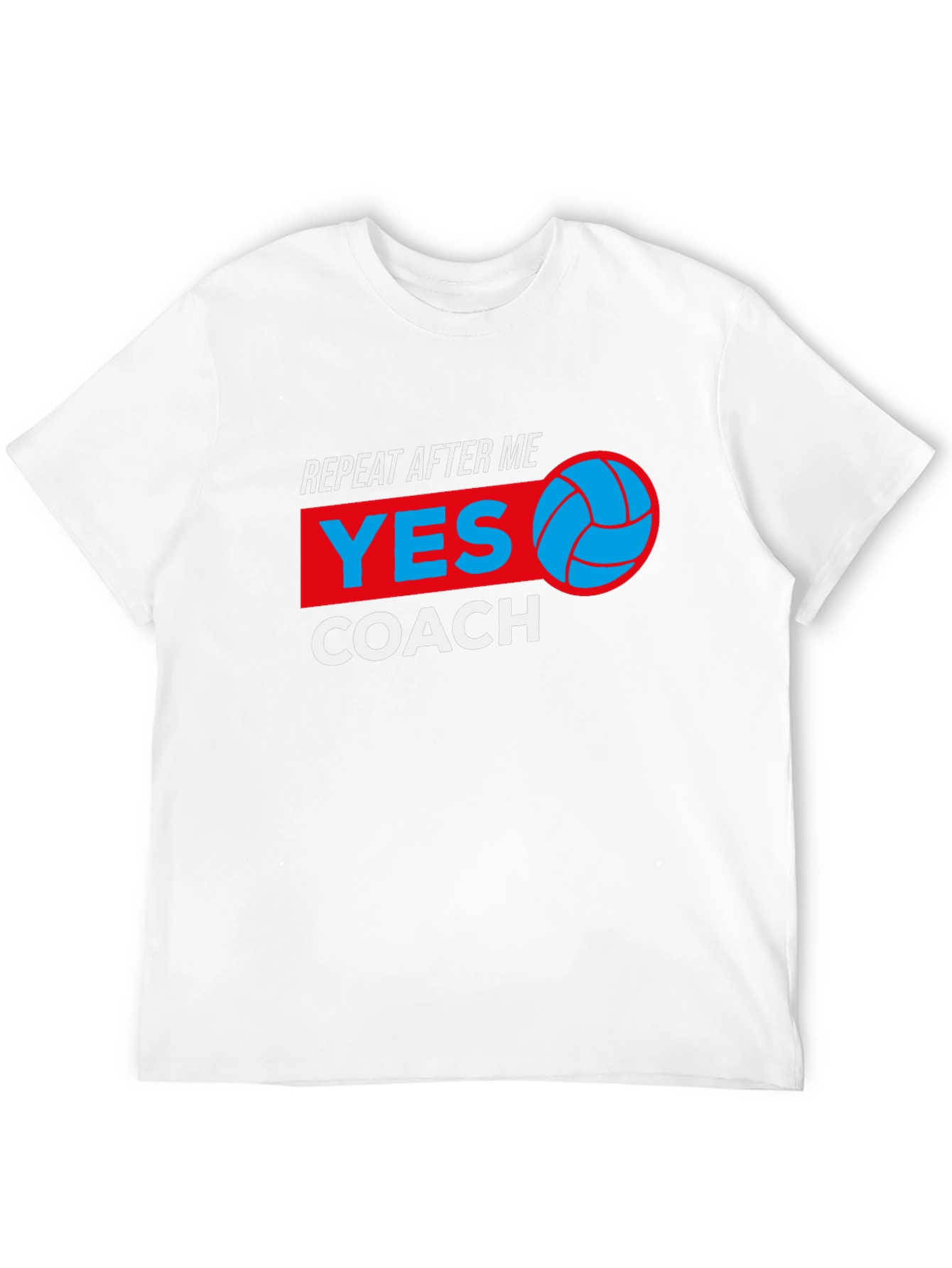 Black Volleyball Coach Graphic Tee view 12