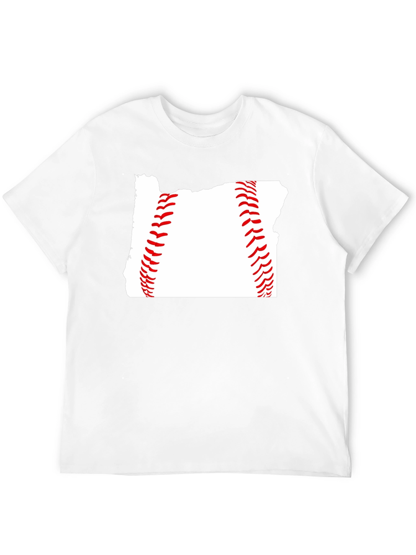 Black Oregon Baseball T-Shirt - State Pride Tee view 12