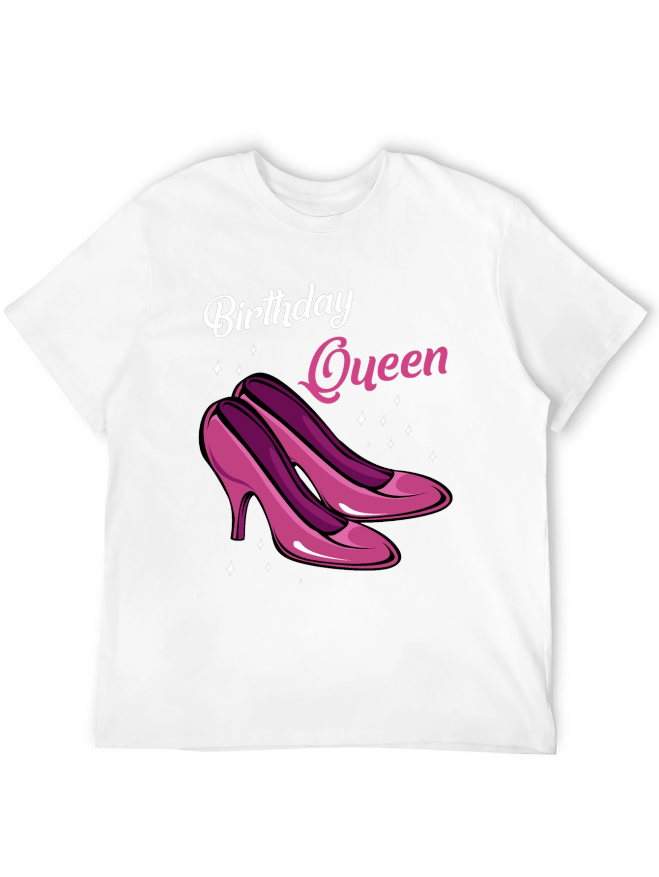 Black Birthday Queen Graphic Tee view 12