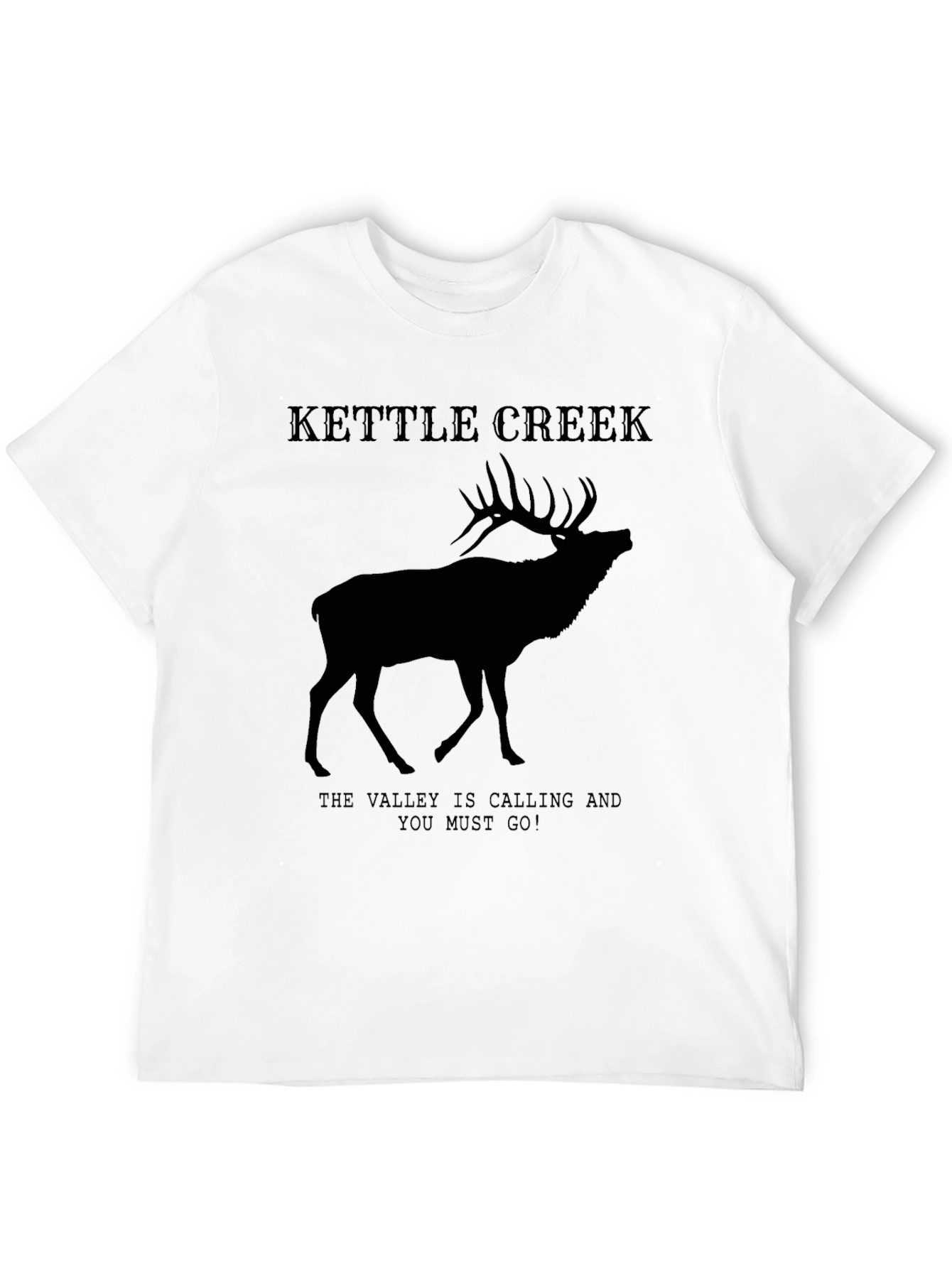 Black Kettle Creek Elk Graphic T-Shirt view 12