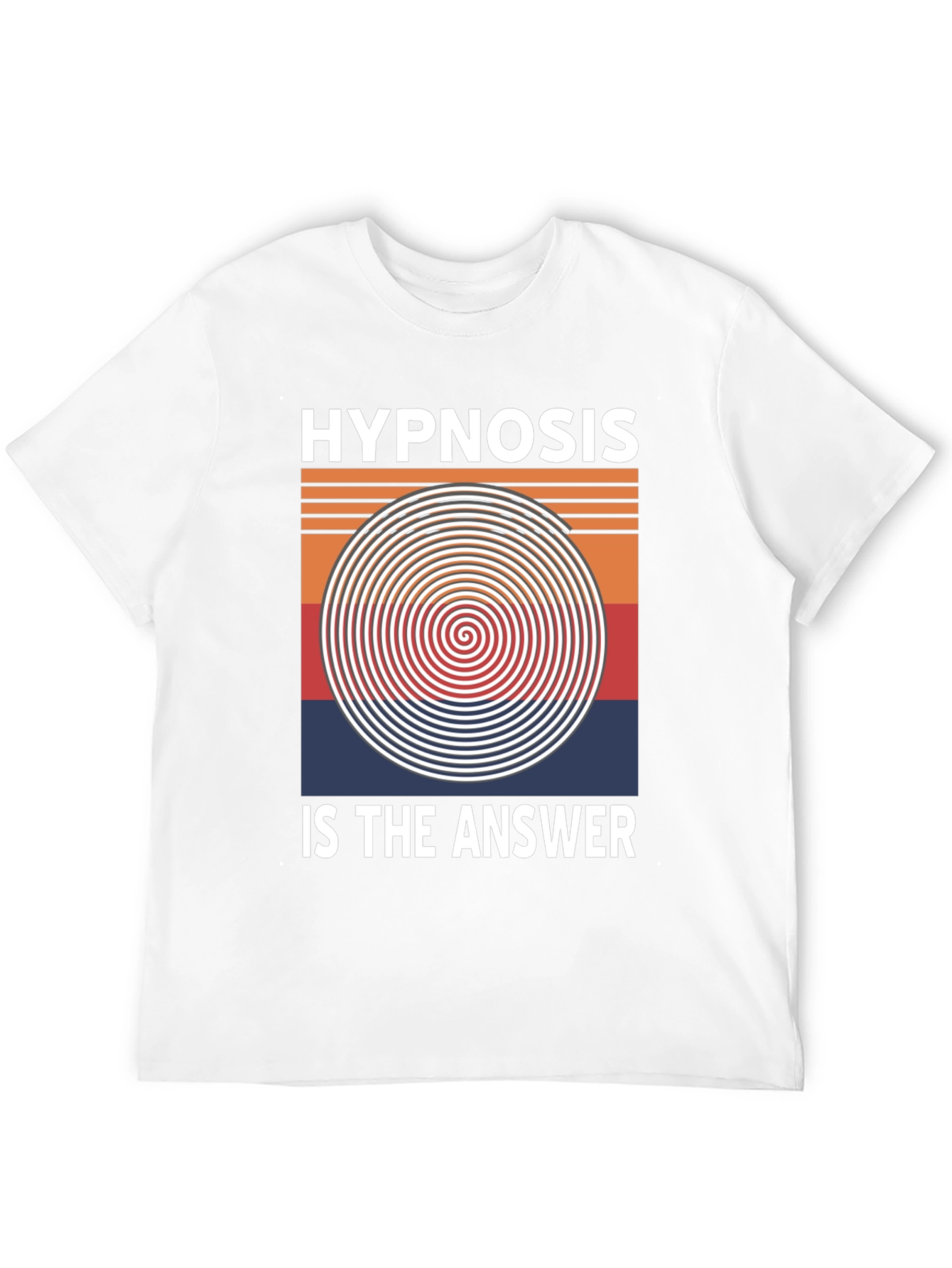 Black Hypnosis Is The Answer T-Shirt view 12