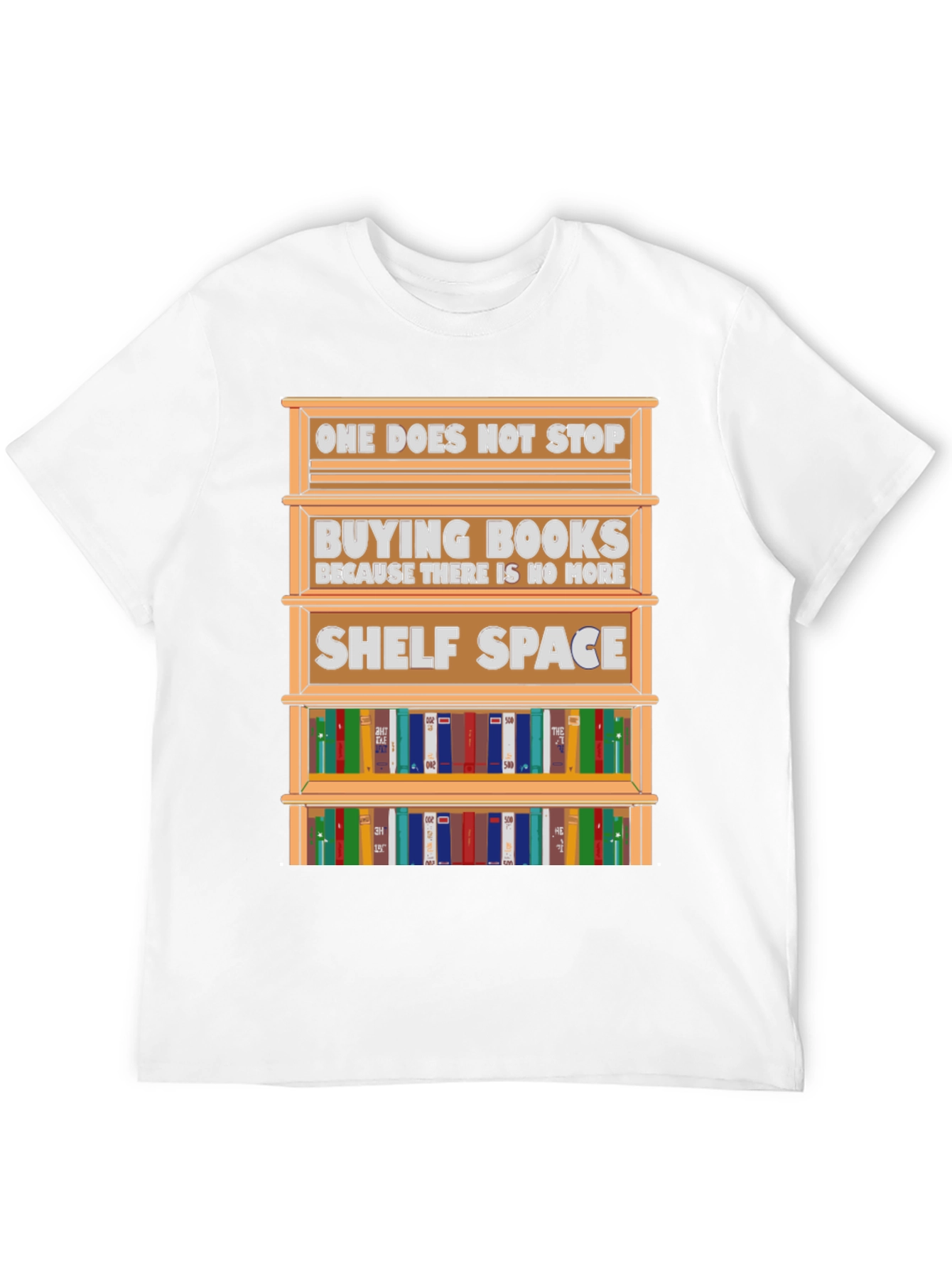 Black Book Lover T-Shirt: One Does Not Stop Buying view 12