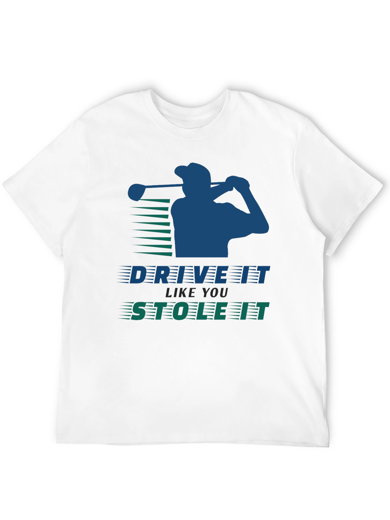Black Drive It Like You Stole It Golf Tee view 12