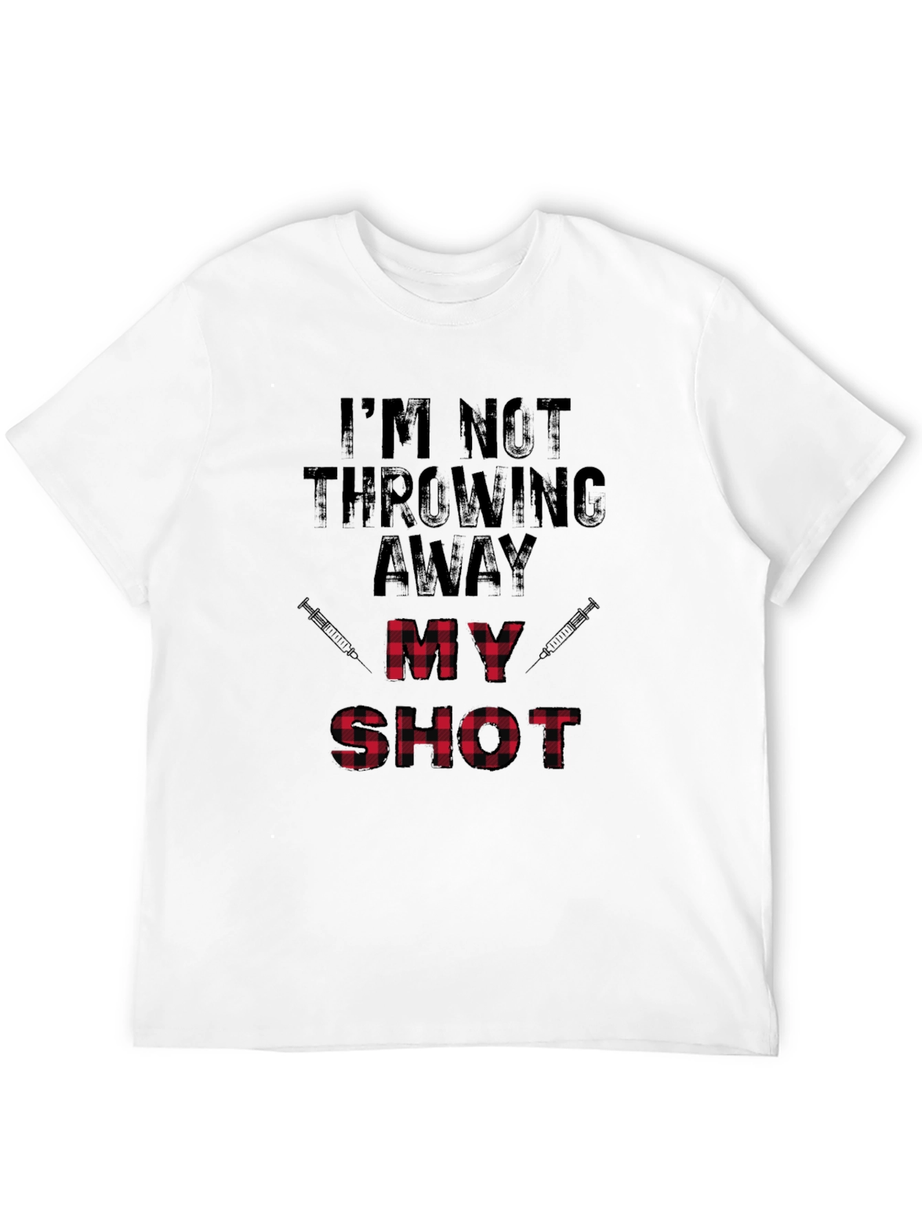Black I'm Not Throwing Away My Shot T-Shirt view 12