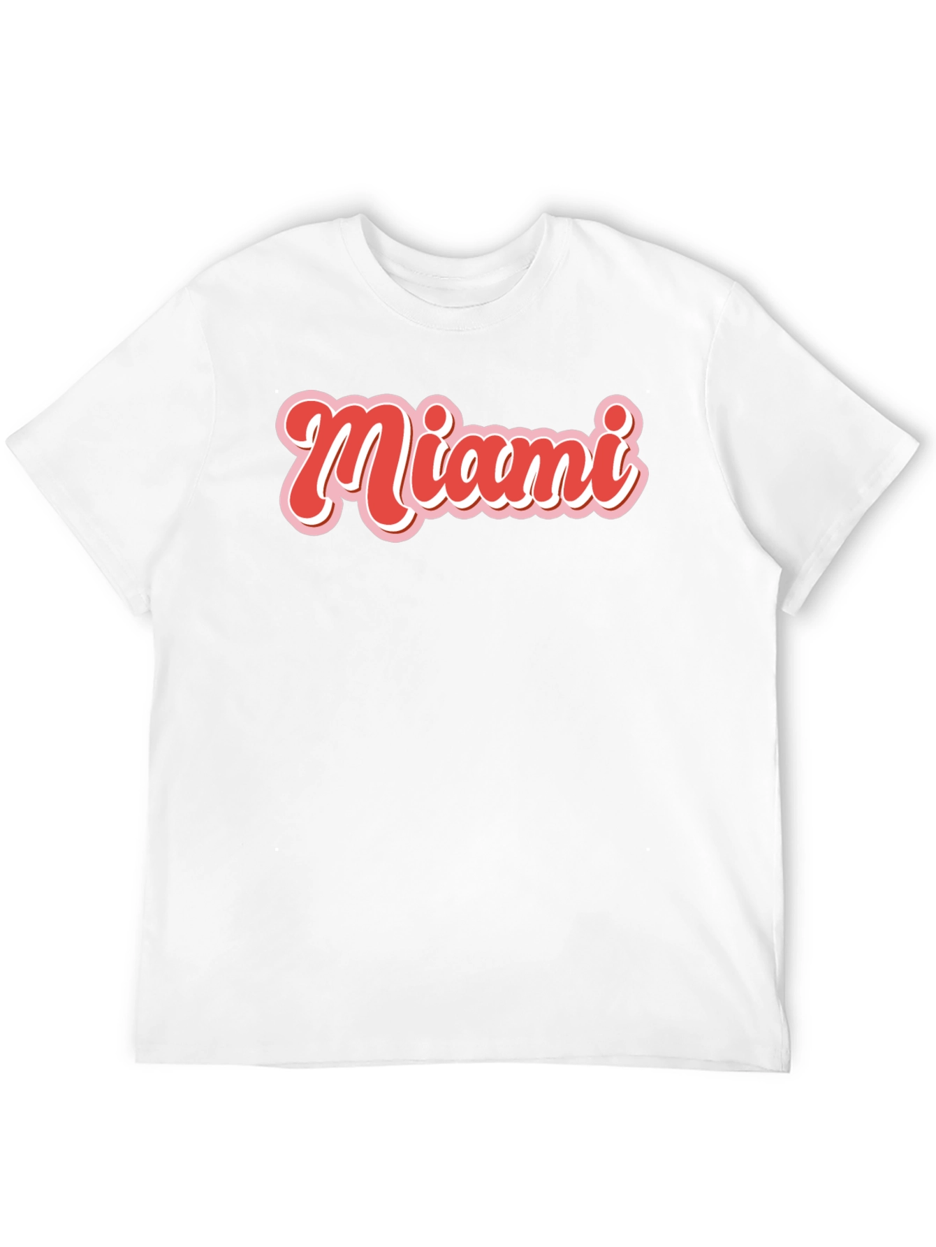 Black Miami Retro Graphic T-Shirt view 12