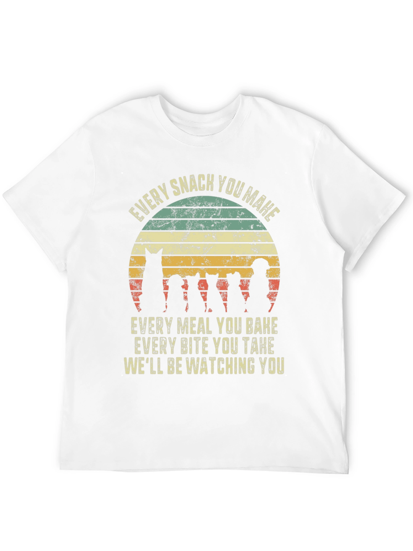 Black Every Snack You Make Graphic Tee view 12