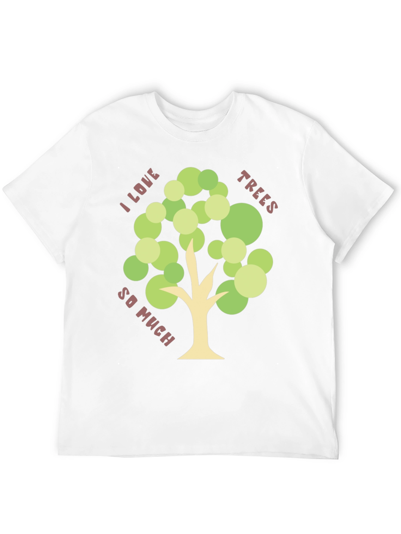 Black I Love Trees T-Shirt - Nature Lover Tee view 12