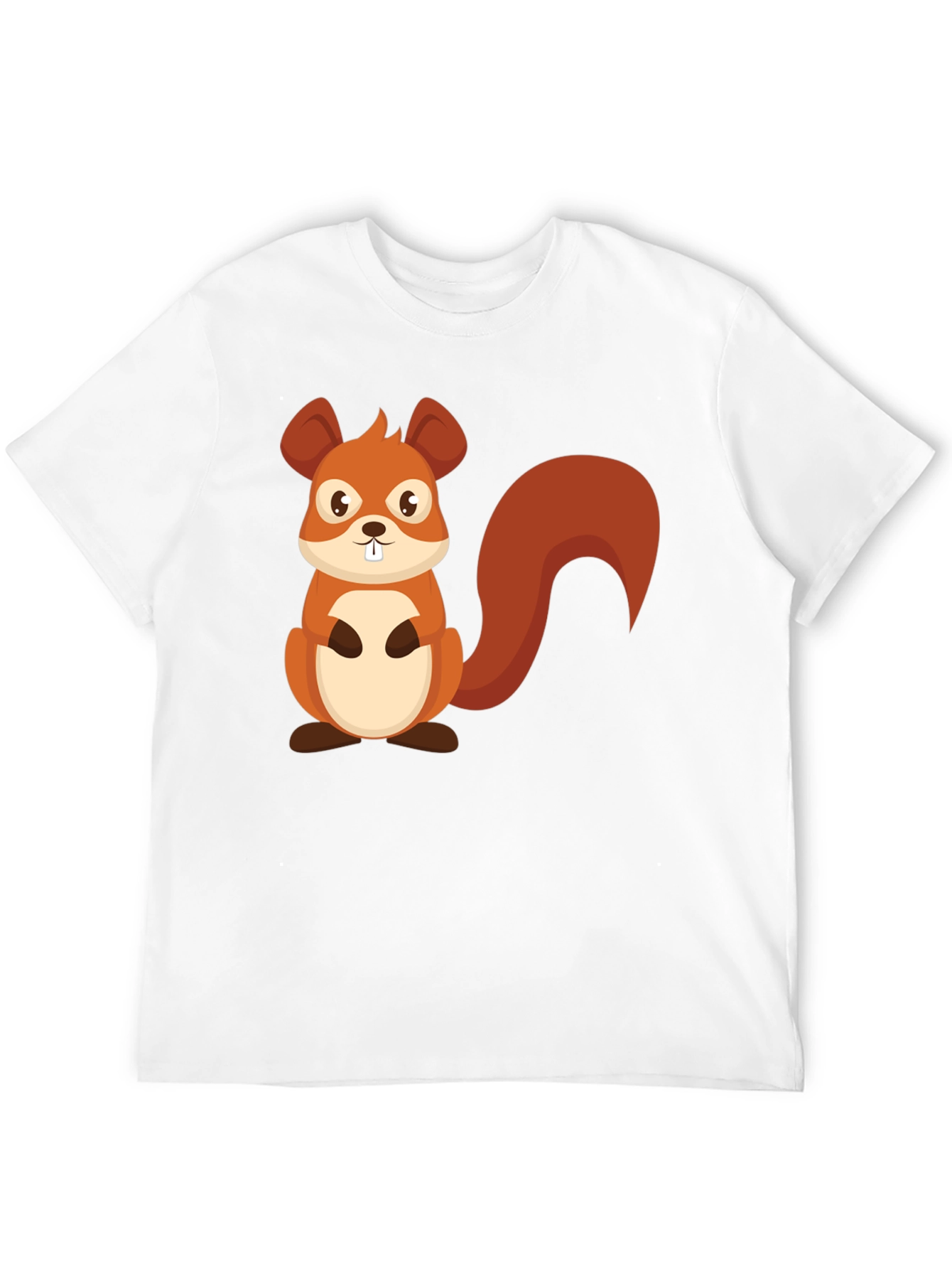 Black Squirrel Graphic Tee - Cute Cartoon Design view 12