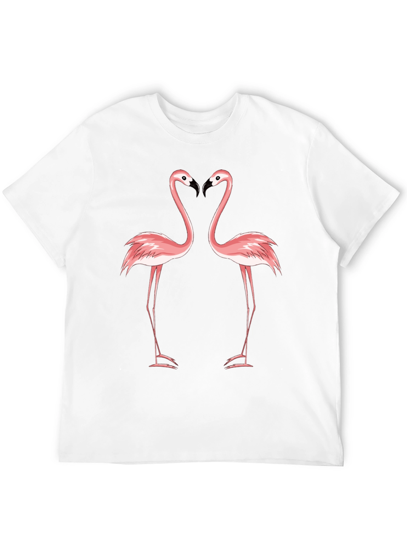 Black Flamingo Love Graphic Tee - Black T-Shirt view 12