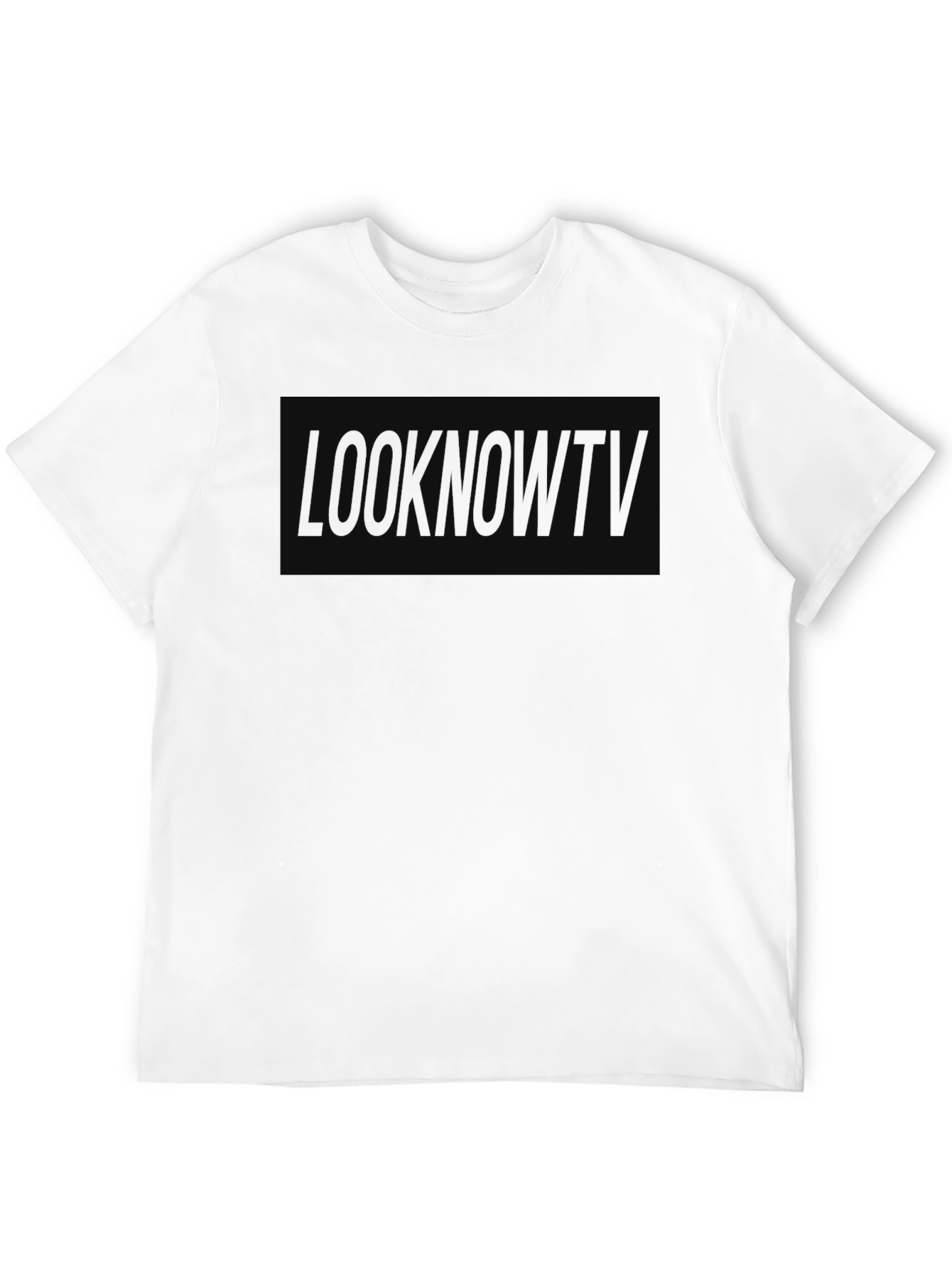Black Men's LOOKNOWT Black Graphic Tee - Stylish & Comfortable view 12