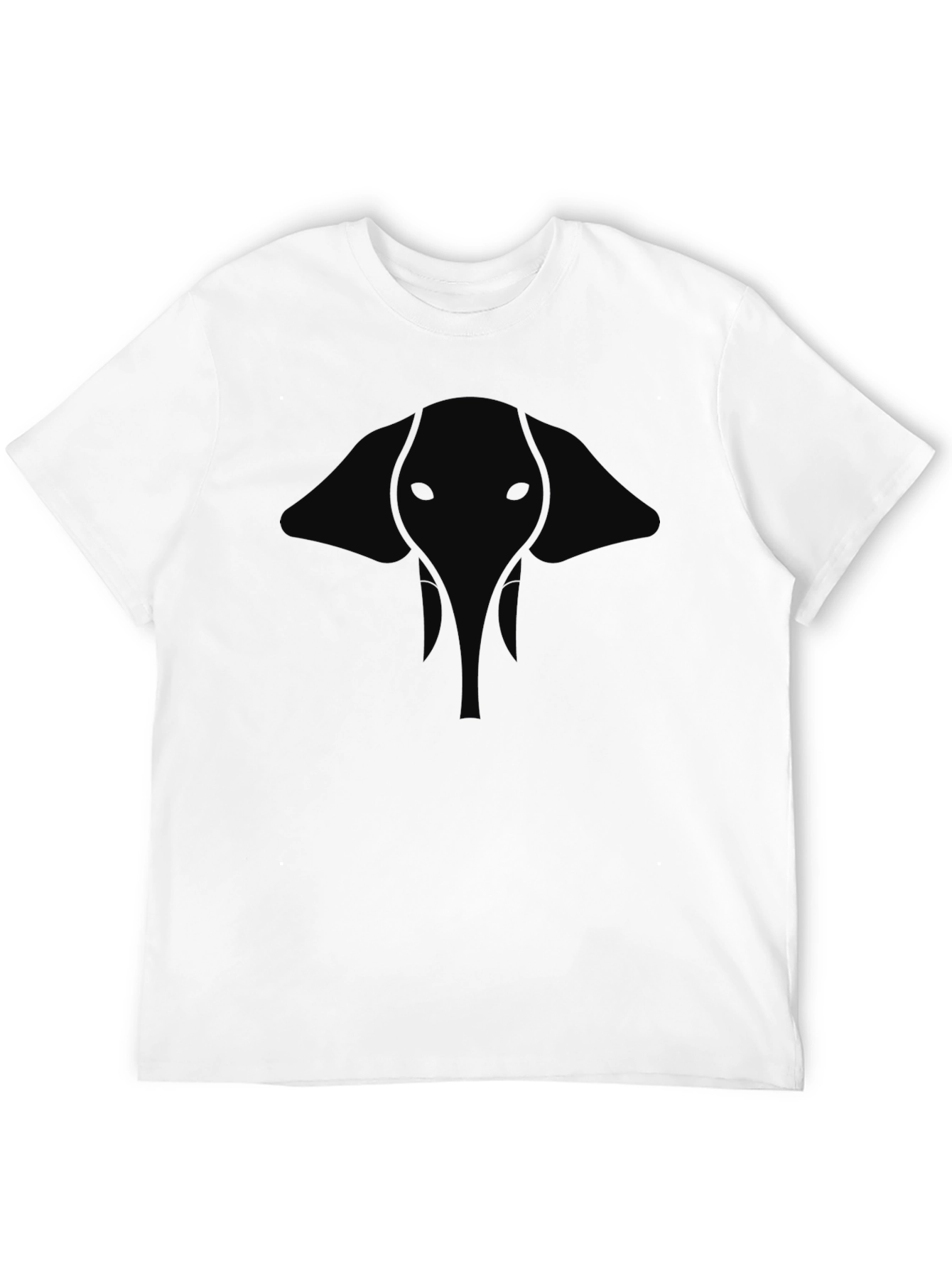 Black Elephant Graphic Black T-Shirt - Modern Style view 12