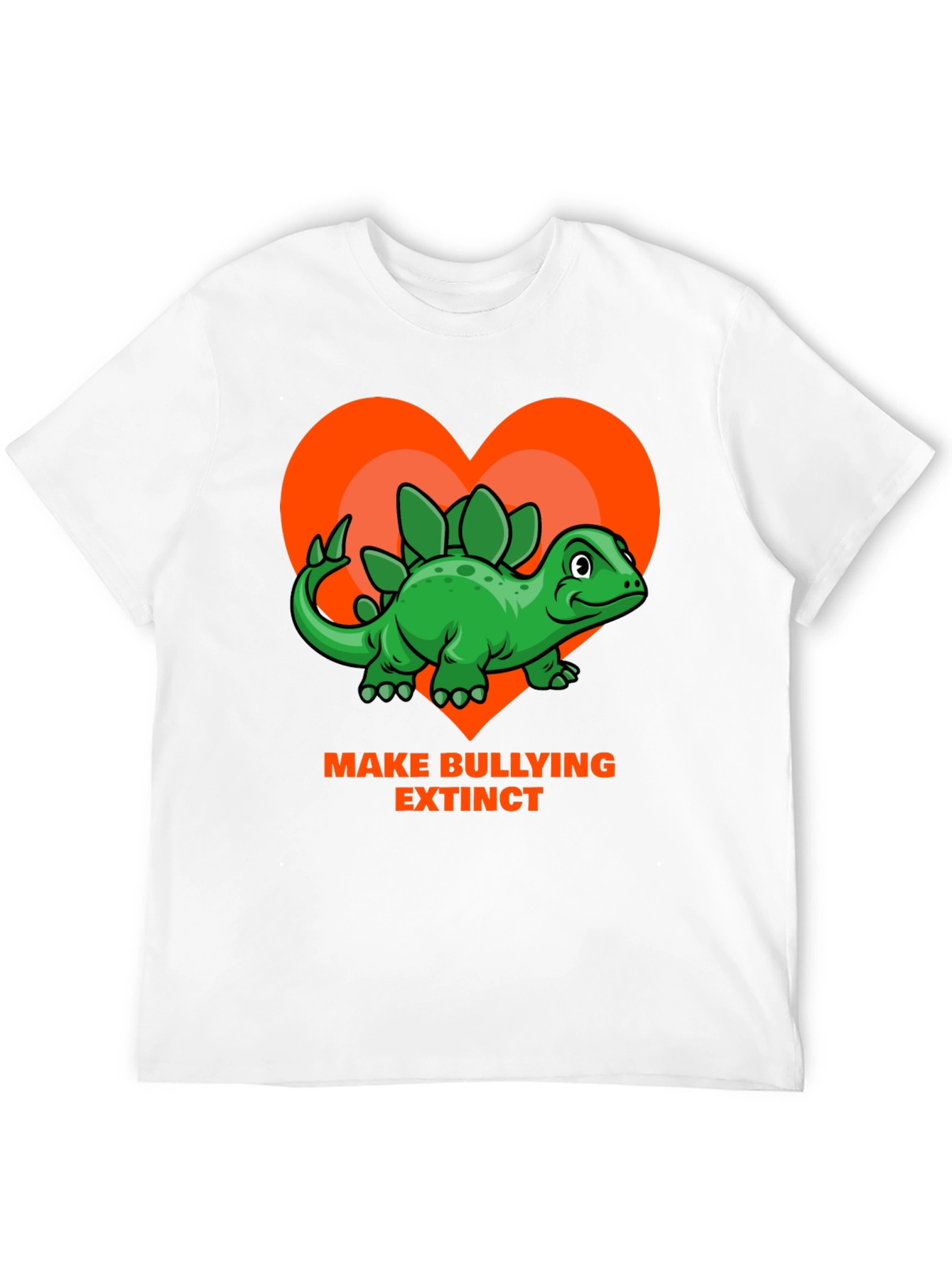 Black Make Bullying Extinct T-Shirt view 12