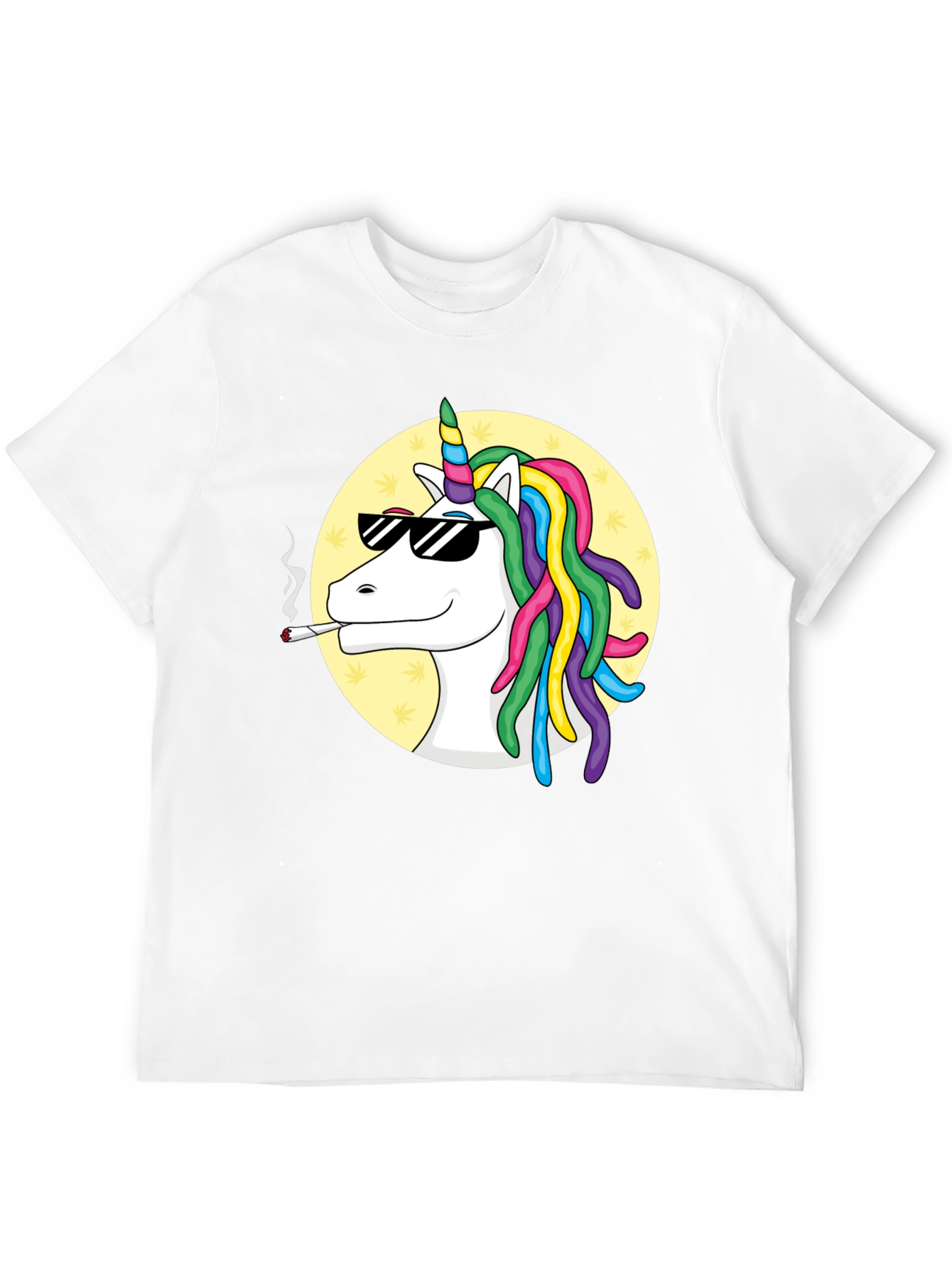Black Cool Unicorn T-Shirt view 12
