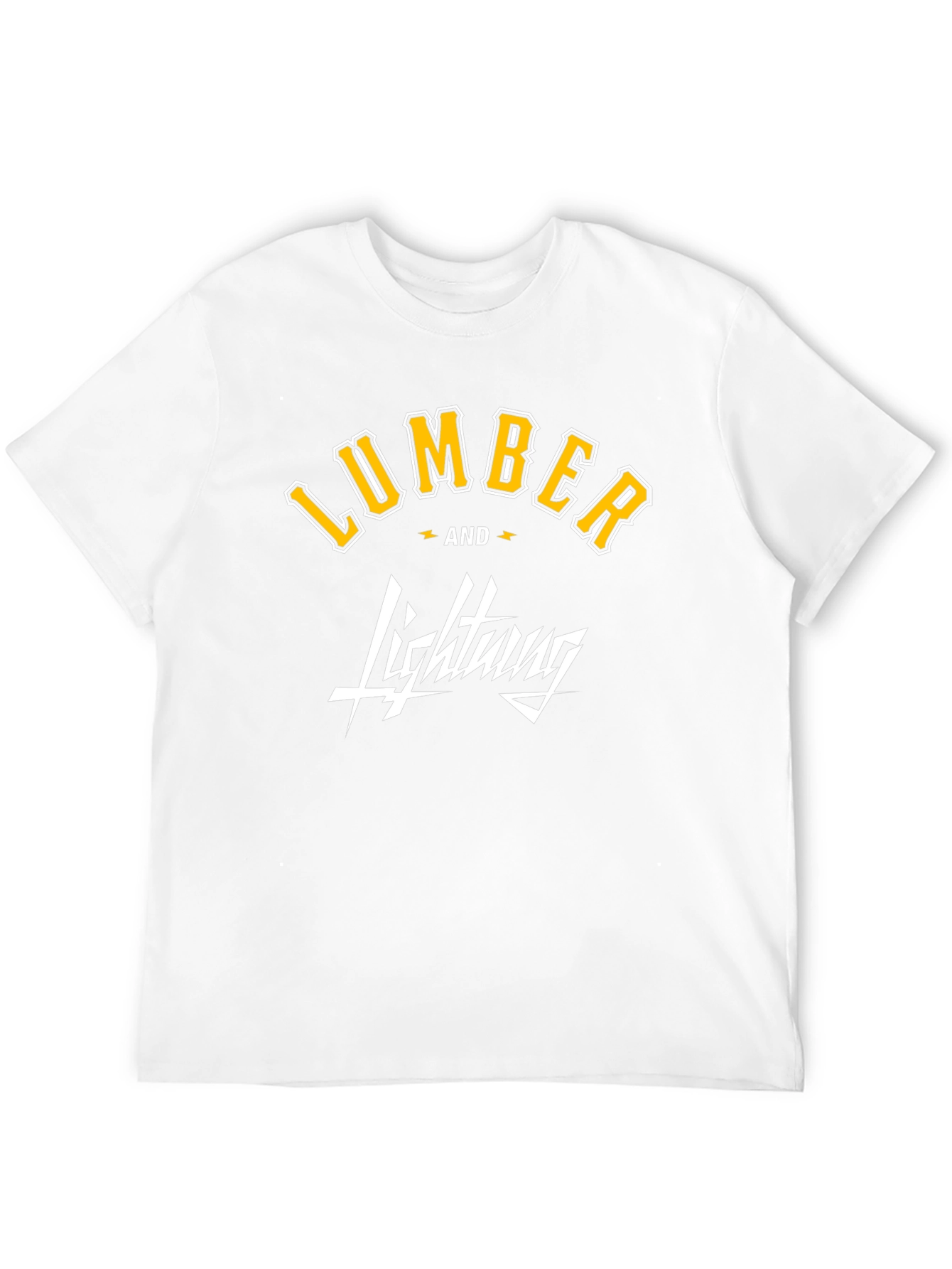 Black Lumber and Lightning Graphic T-Shirt - Black view 12