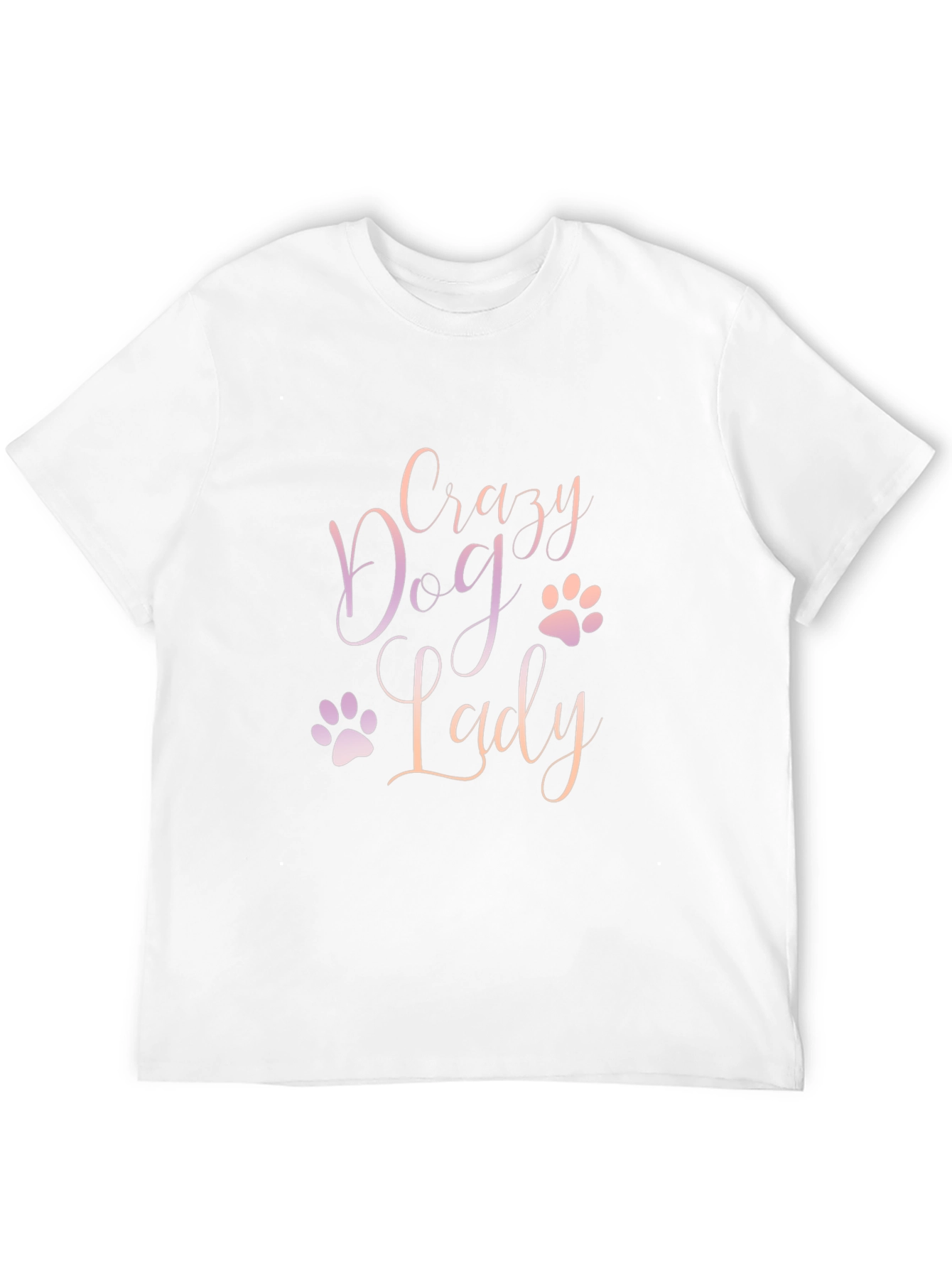 Black Crazy Dog Lady Black Tee view 12