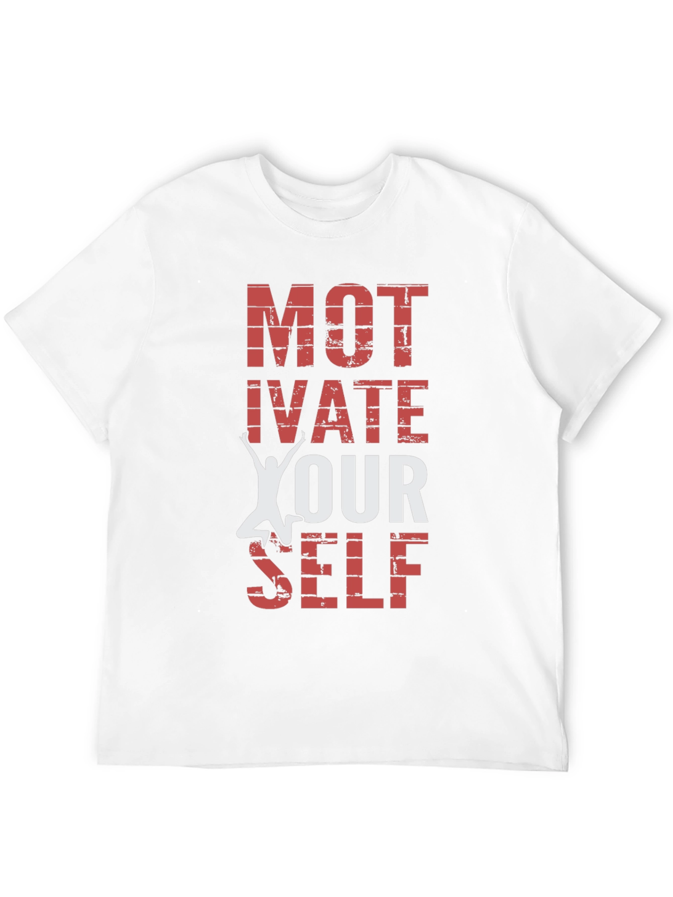 Black Motivate Yourself Graphic Tee view 12