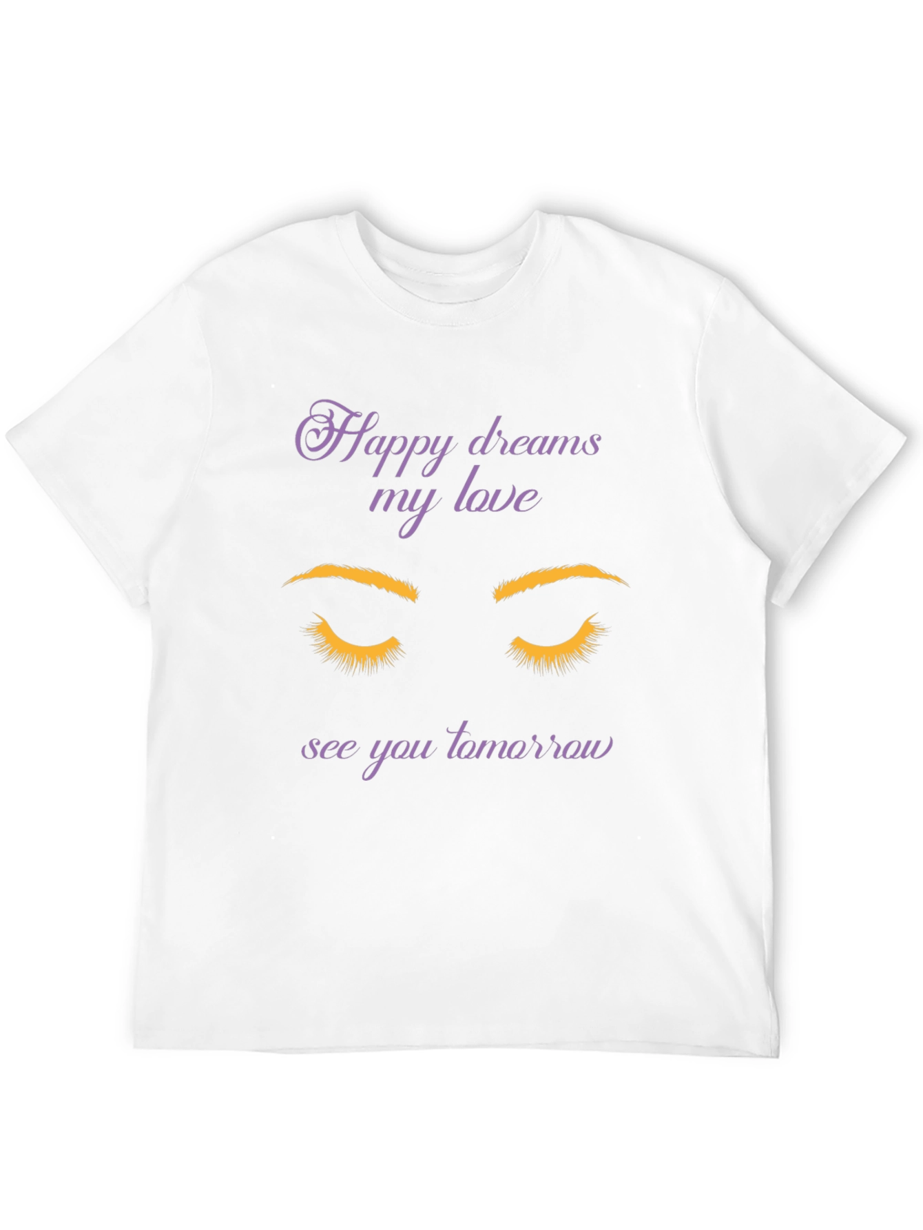 Black Dreamy Eyes T-Shirt: Soft, Stylish, Everyday Wear view 12