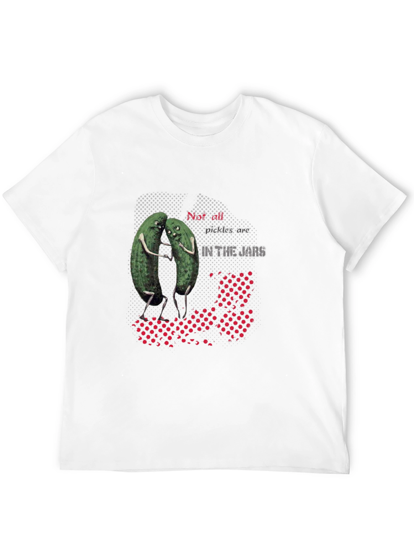 Black Pickle Pair Graphic T-Shirt - "Not all pickles are IN THE JARS" view 12