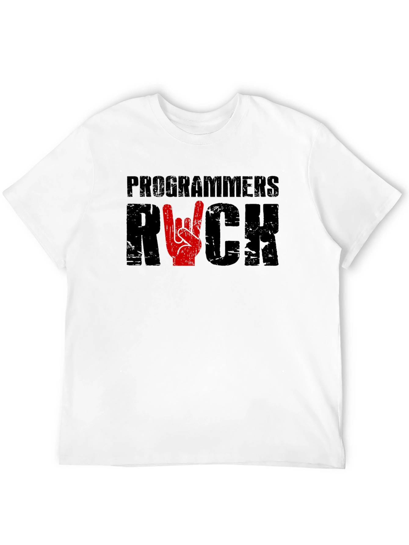 Black Programmers Rock T-Shirt view 12