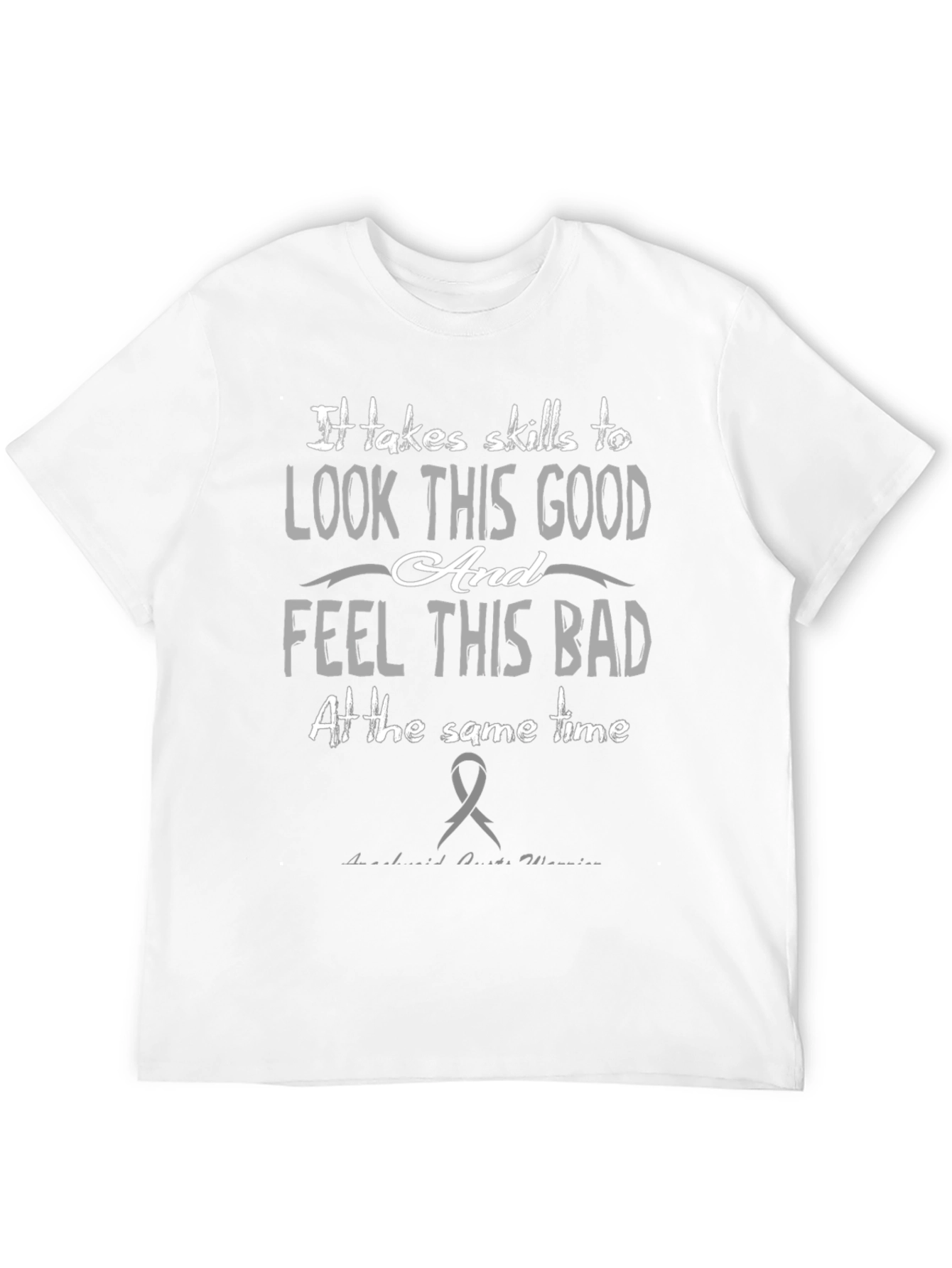 Black Skills to Look Good T-Shirt view 12