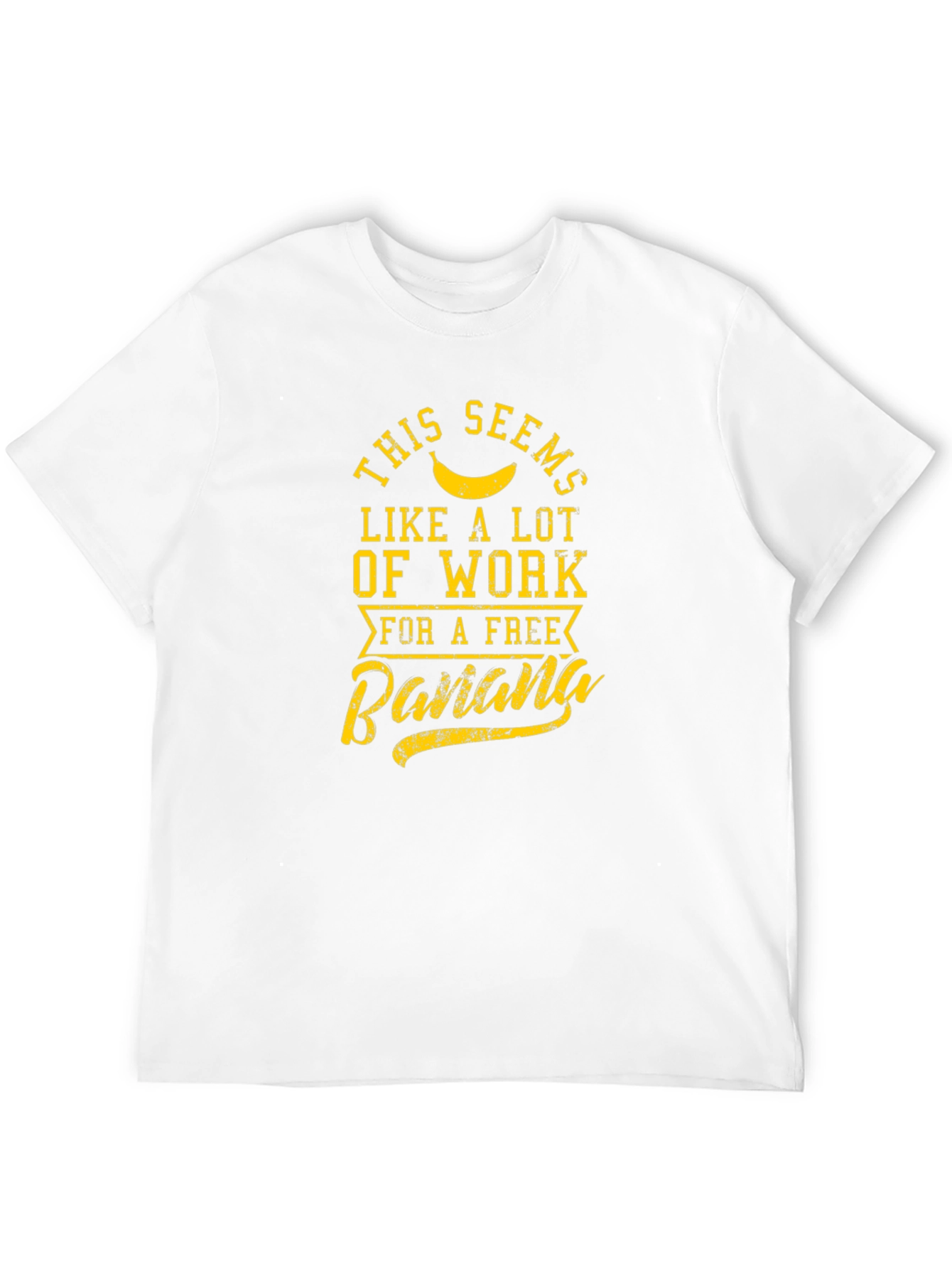 Black Funny Banana Graphic T-Shirt - Free Banana? view 12