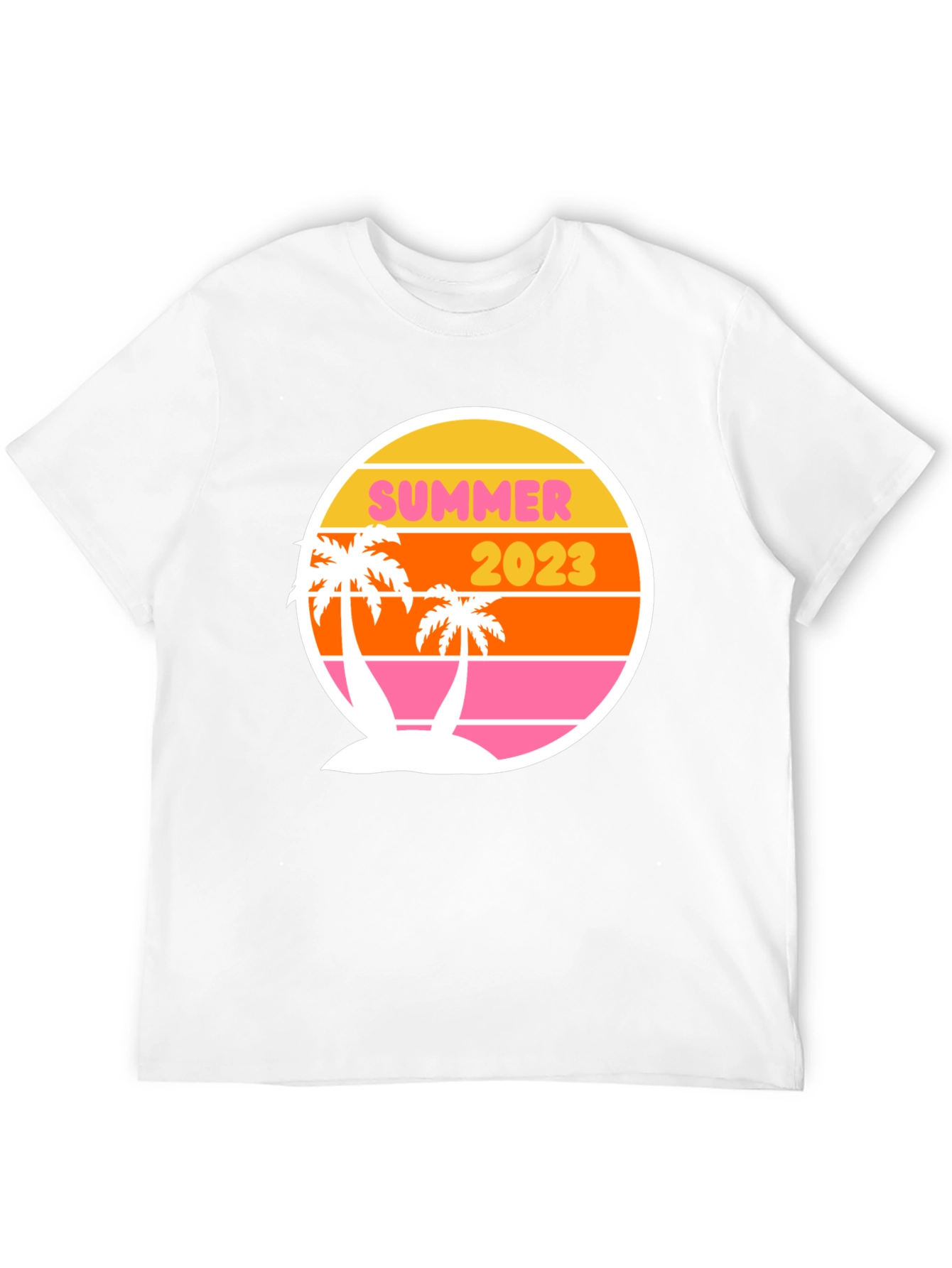 Black Summer 2023 Retro Palm Tee view 12