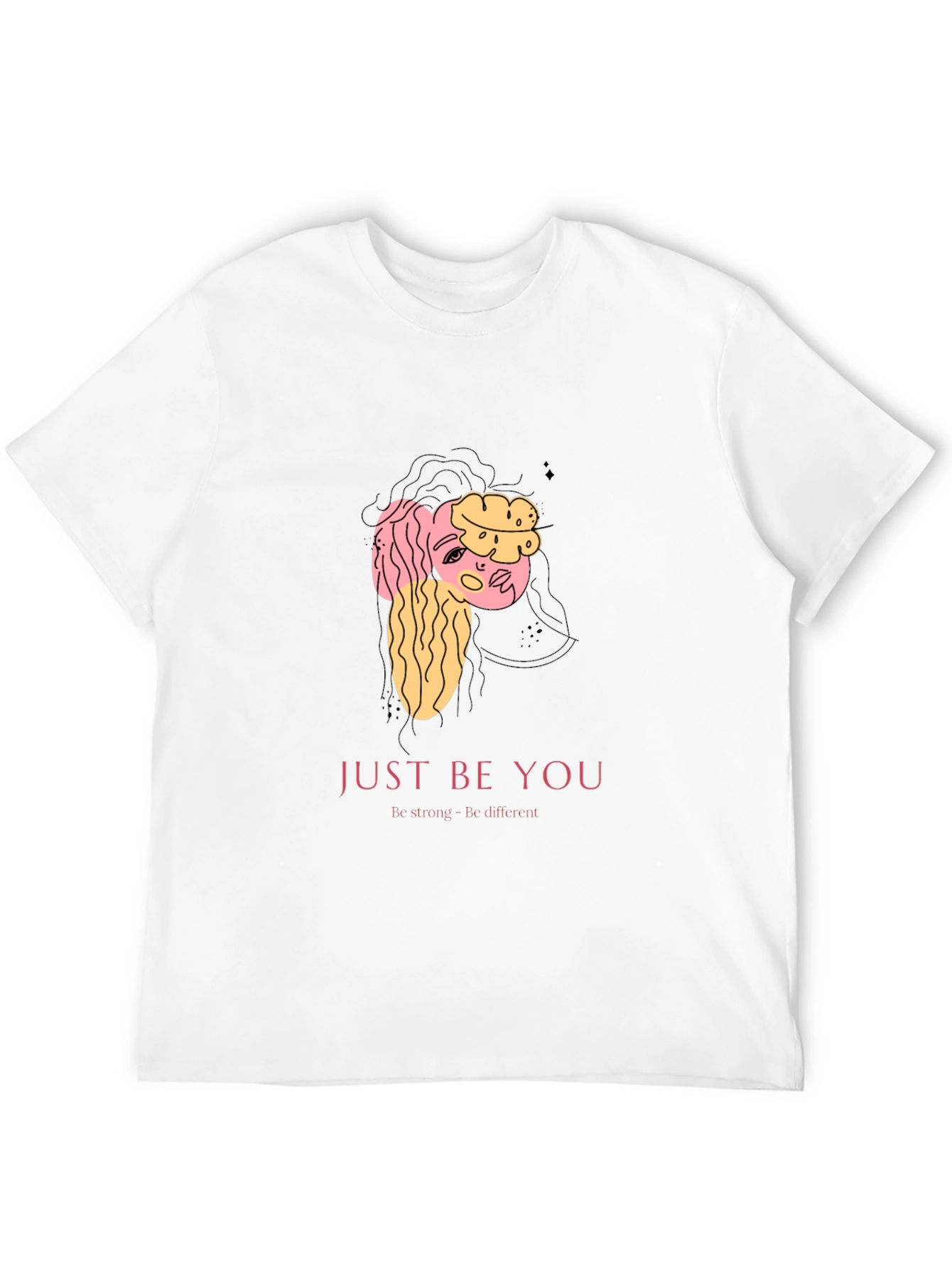 Just Be You Graphic T-Shirt - Black - 12