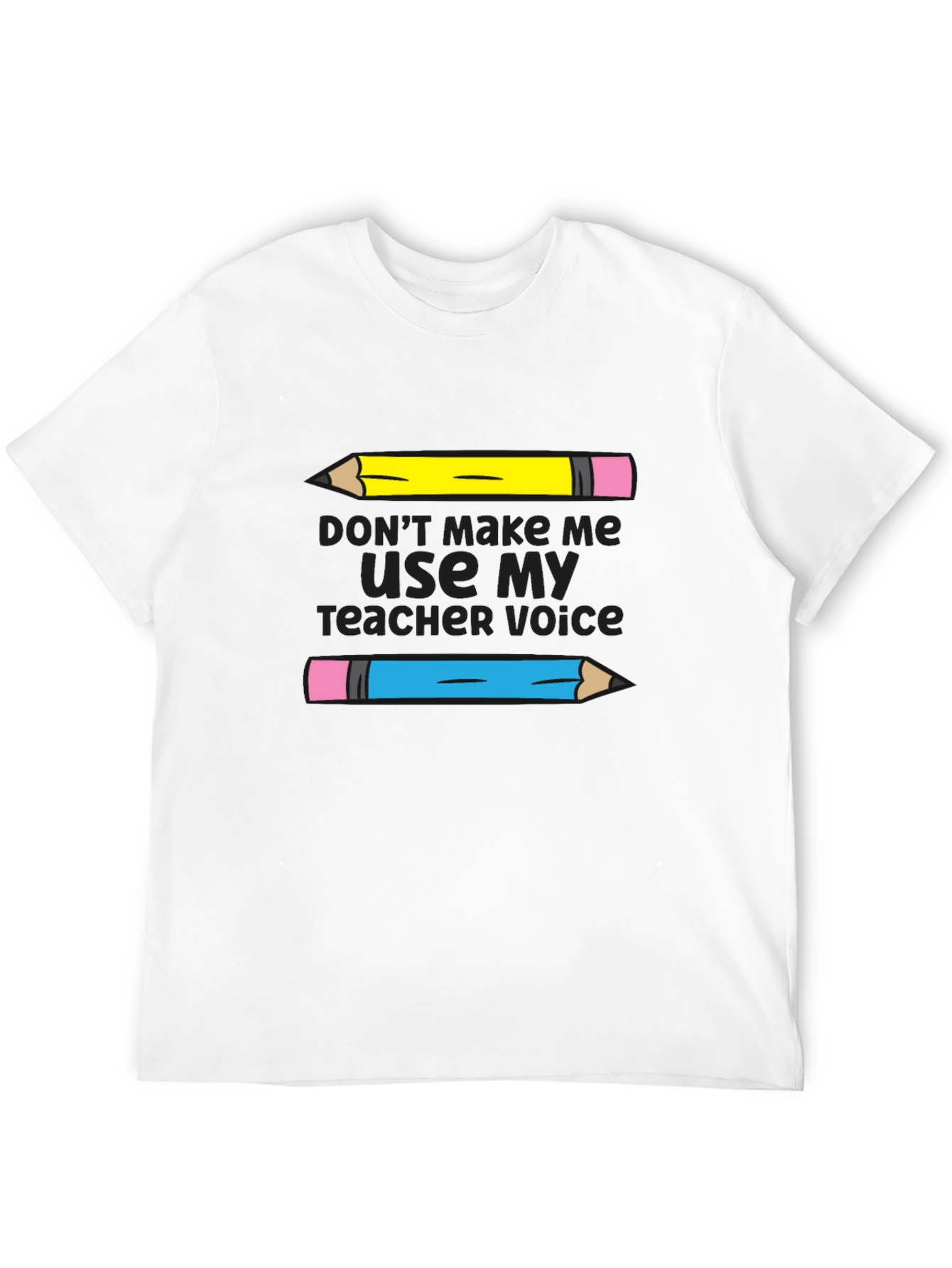 Black Teacher Voice T-Shirt - Funny Teacher Gift view 12