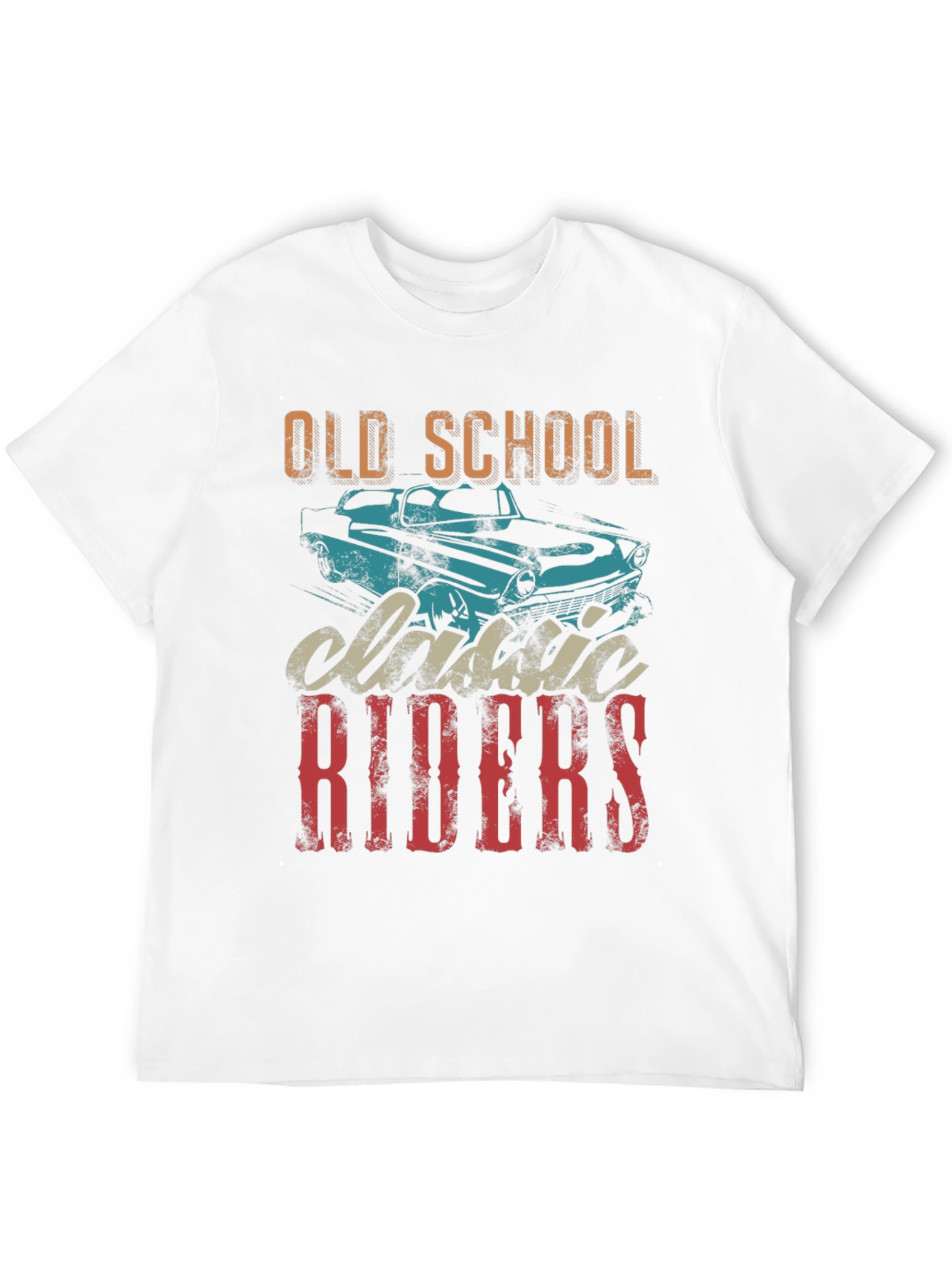 Black Old School Classic Riders Graphic Tee view 12