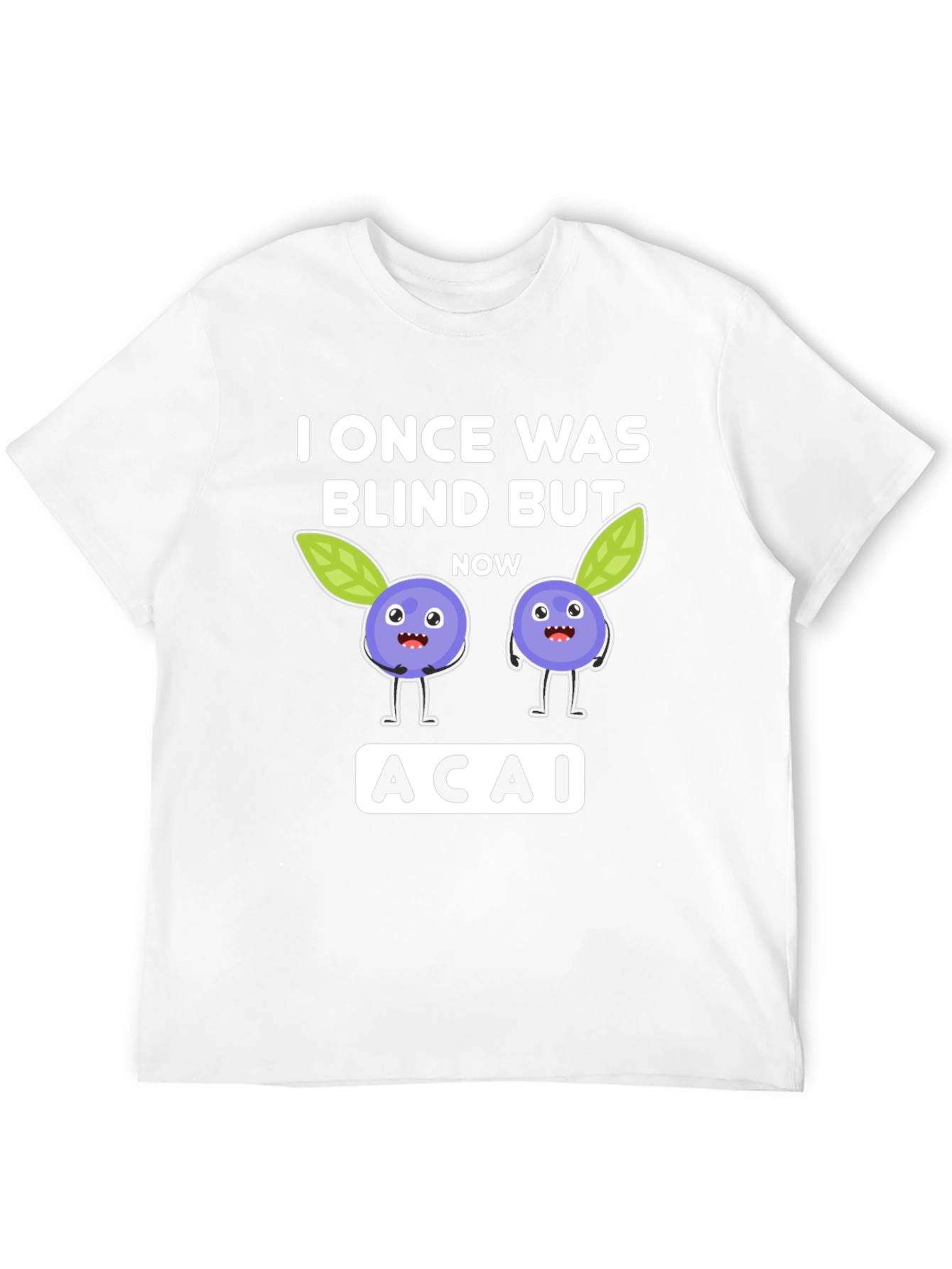 Black I Once Was Blind But Now Acai T-Shirt view 12