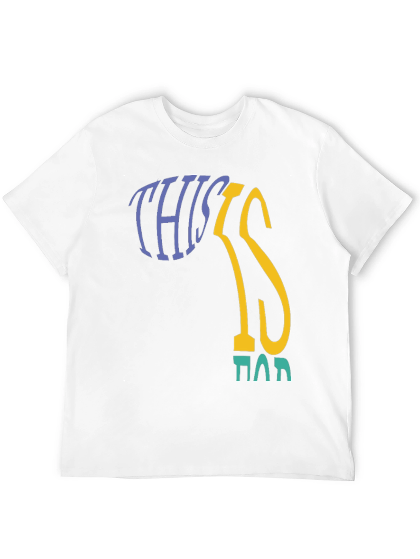 Black Unique Graphic T-Shirt - This is Rad view 12