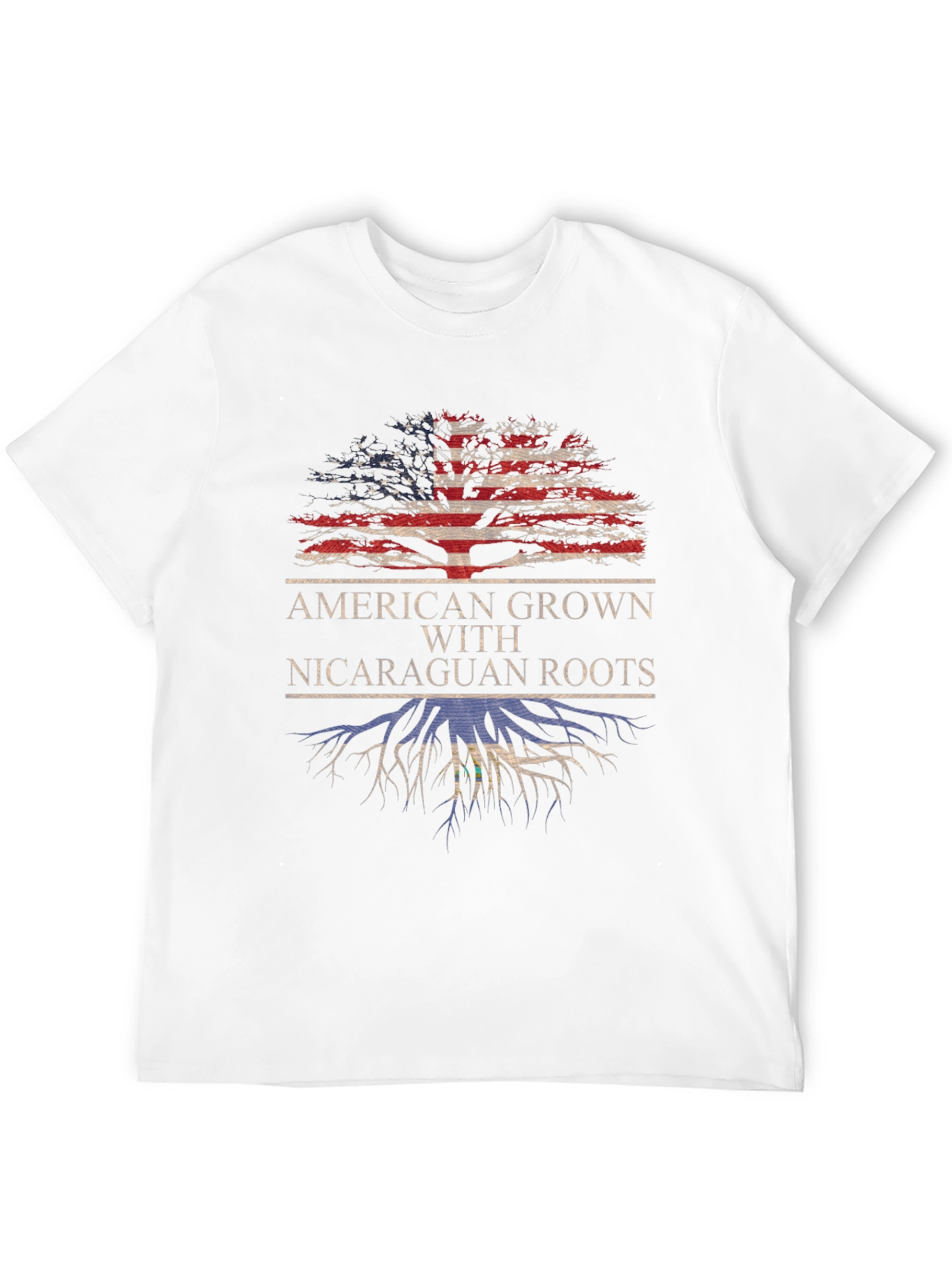 American Grown Nicaraguan Roots T-Shirt - 12
