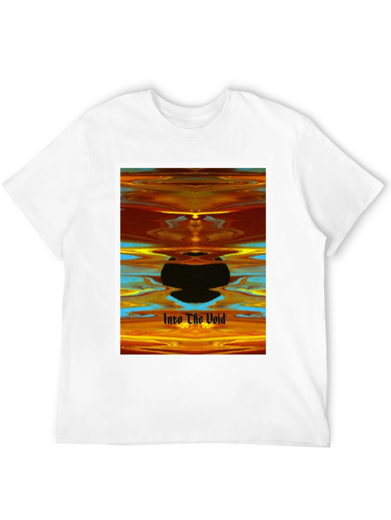 Black Into The Void Graphic Tee view 12