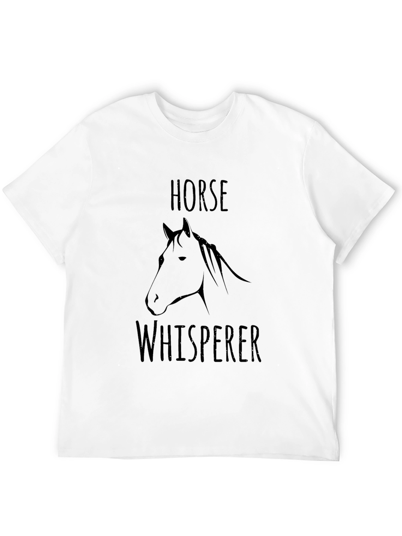 Black Horse Whisperer Black Graphic Tee - Men's Short Sleeve view 12