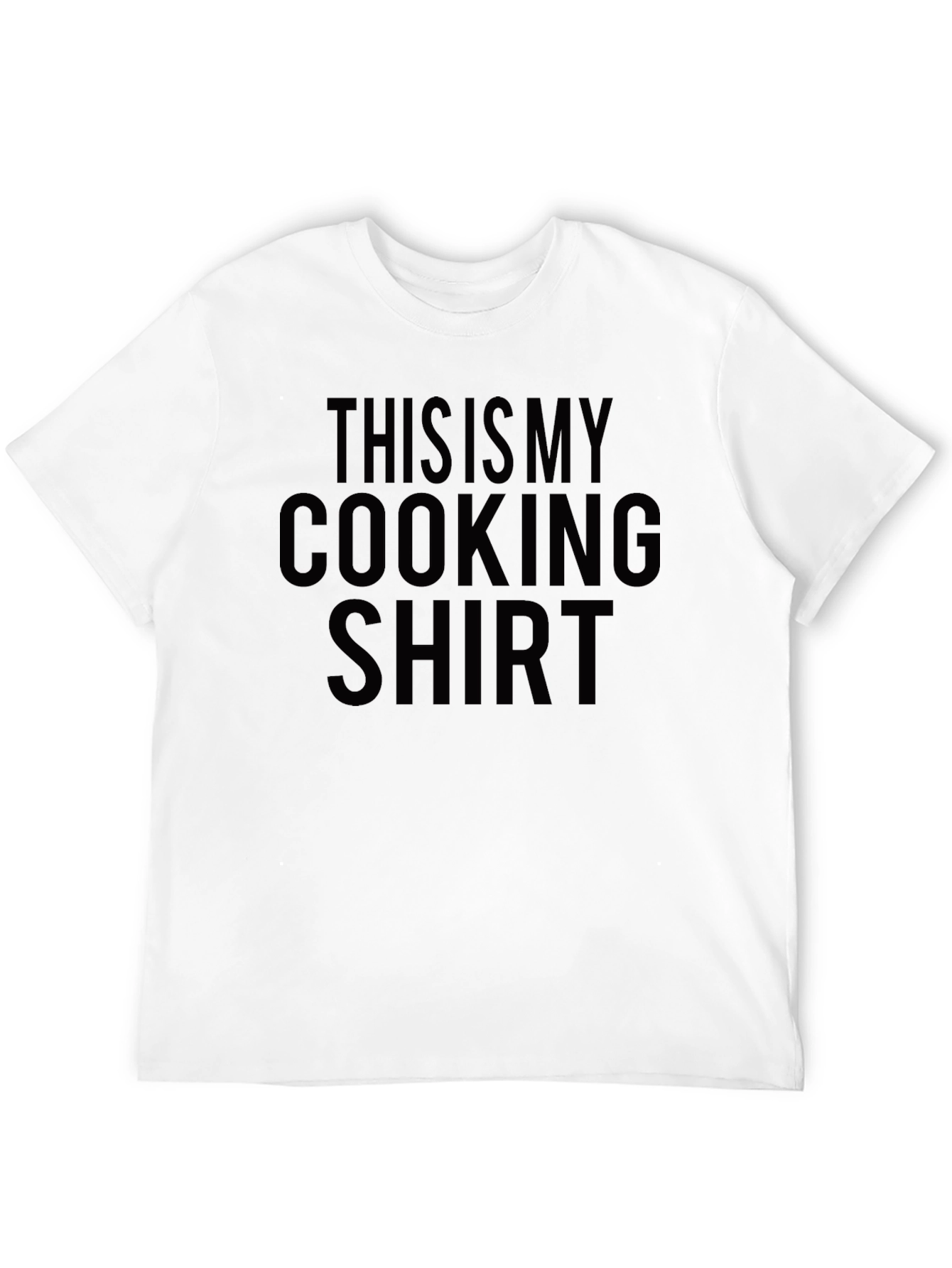 Black This Is My Cooking Shirt - Funny Chef T-Shirt view 12