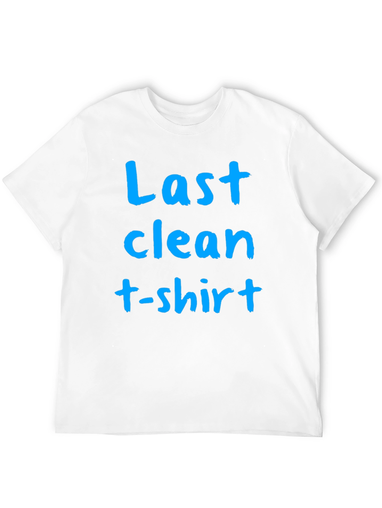 Black Last Clean T-Shirt - Funny Graphic Tee view 12
